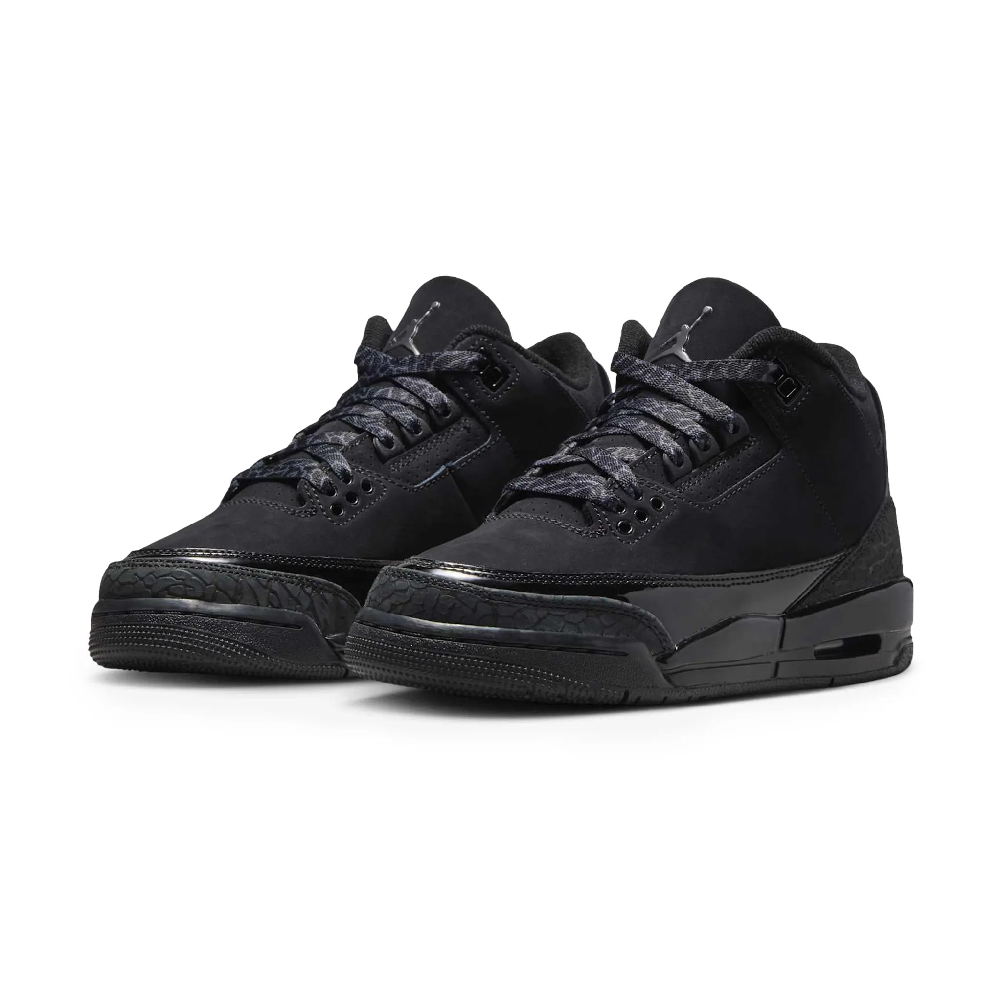 Air Jordan 3 Retro Black Cat (2025) GS - Men's/Women's Basketball Shoes for Court & Street Style - Perfect for Sneaker Collectors & Basketball Players