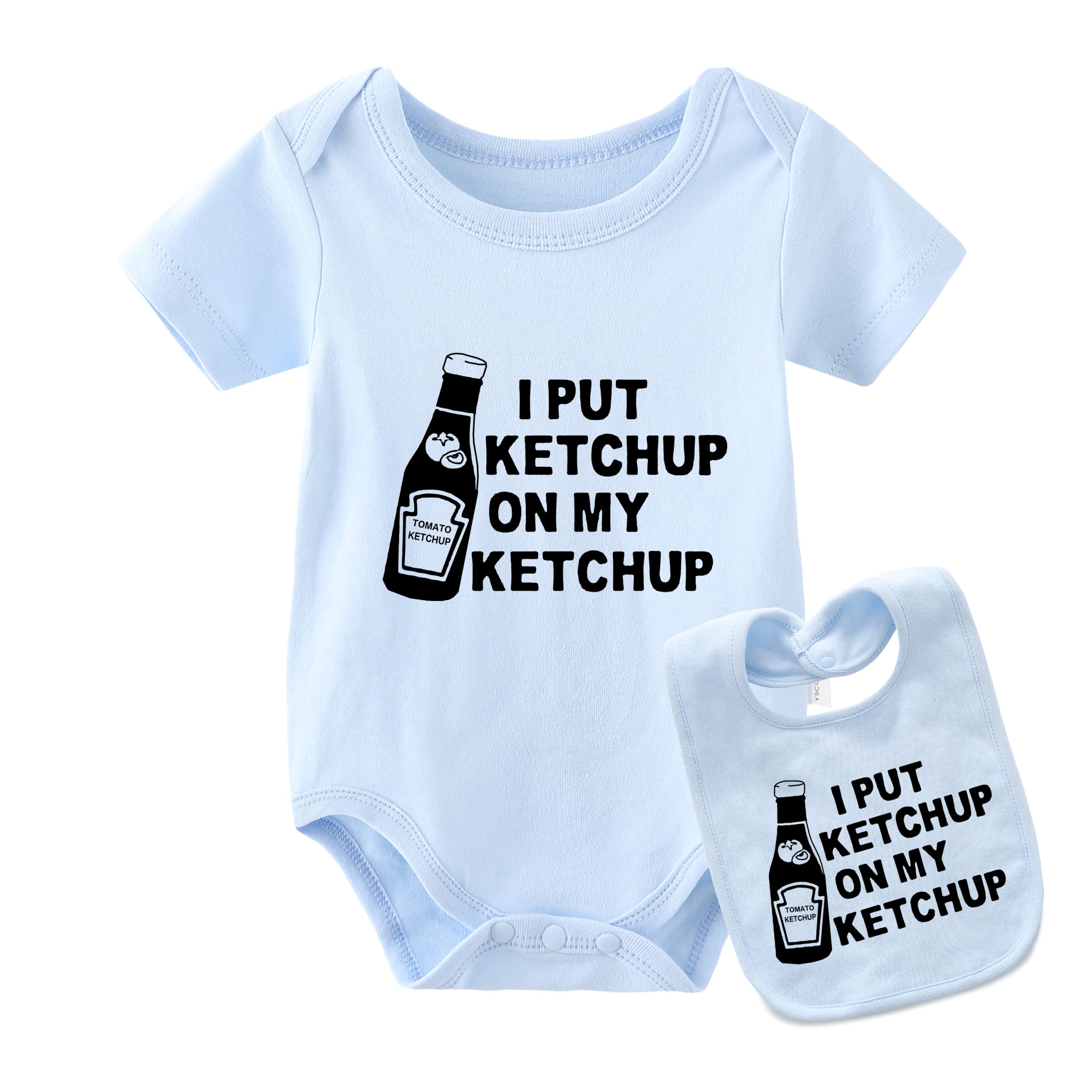 YSCULBUTOL Funny Baby Twins Bodysuits - Cute Newborn Boy & Girl Outfits | Kids Shower Gifts | Perfect for Family Photos, Birthday Parties & Baby Showers