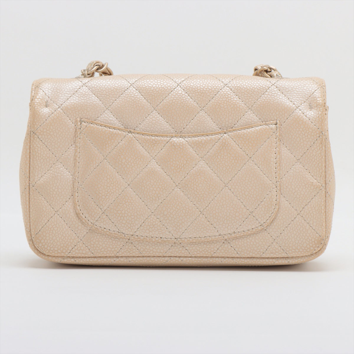 Chanel Mini Rectangular Iridescent Beige Crossbody Bag - Luxury Designer Shoulder Purse for Women | Perfect for Date Night, Parties & Special Occasions