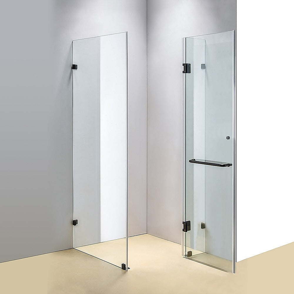 10mm Frameless Glass Shower Screen 1100 x 900mm - Modern Bathroom Enclosure by Della Francesca | Perfect for Walk-in Showers and Bathroom Renovations