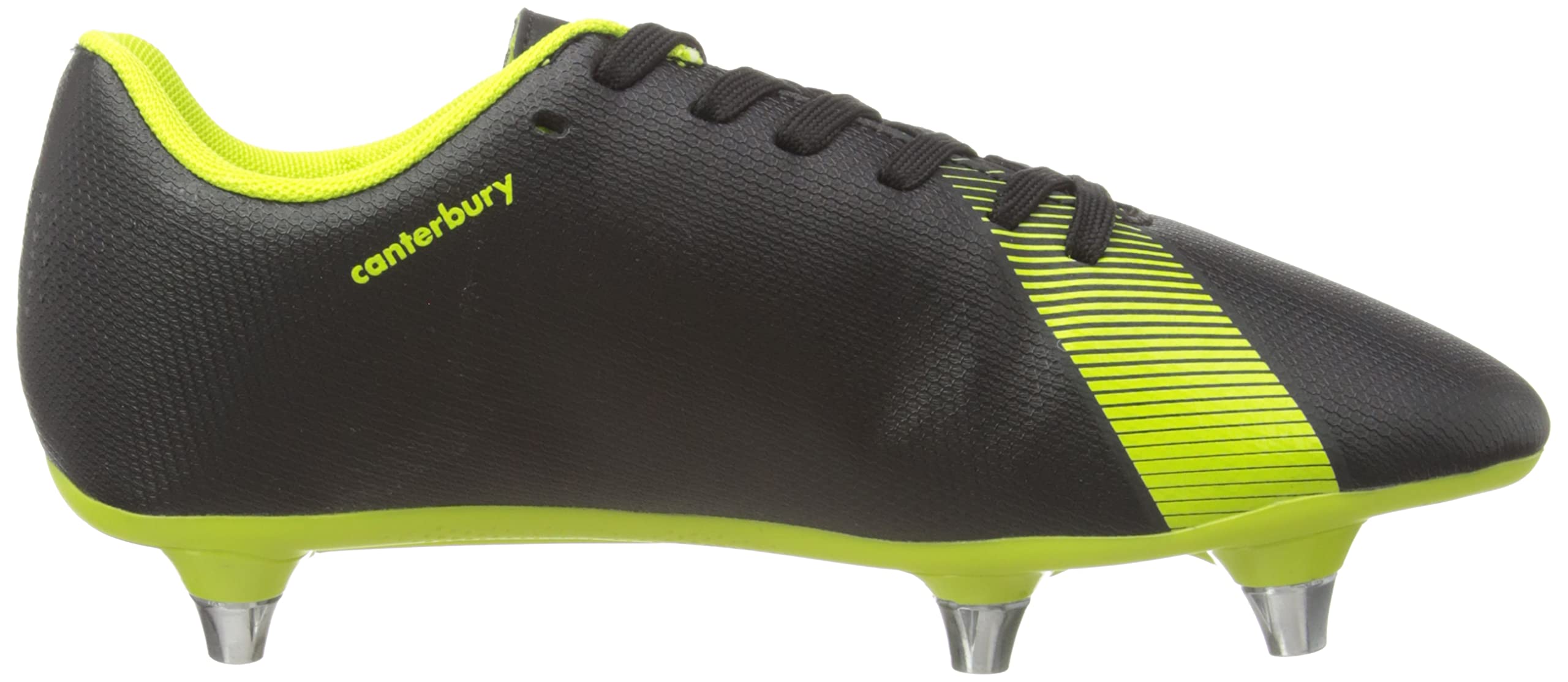 Canterbury Phoenix 3.0 Kids' Rugby Cleats - Soft Ground Football Boots for Youth - Perfect for Rugby Matches & Training on Wet Fields