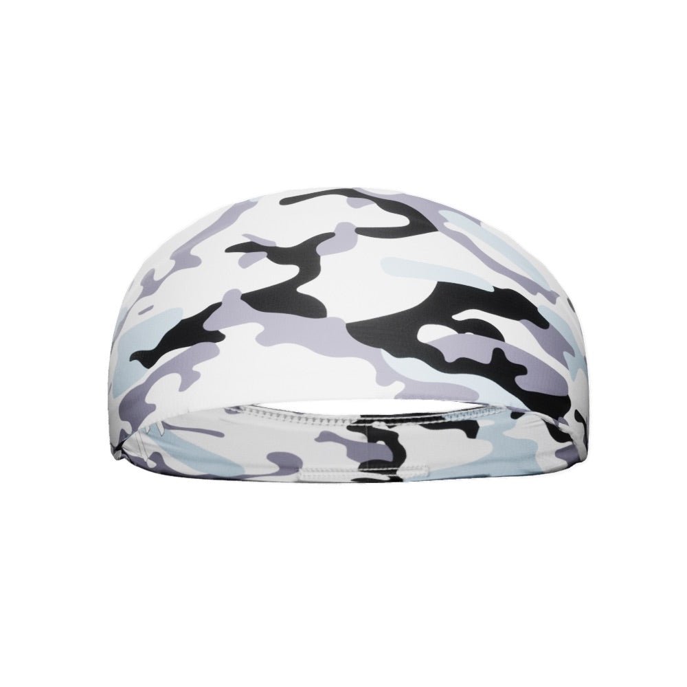 Snow Camo Headband - Warm Winter Ear Warmer for Men & Women - Perfect for Skiing, Snowboarding & Outdoor Activities
