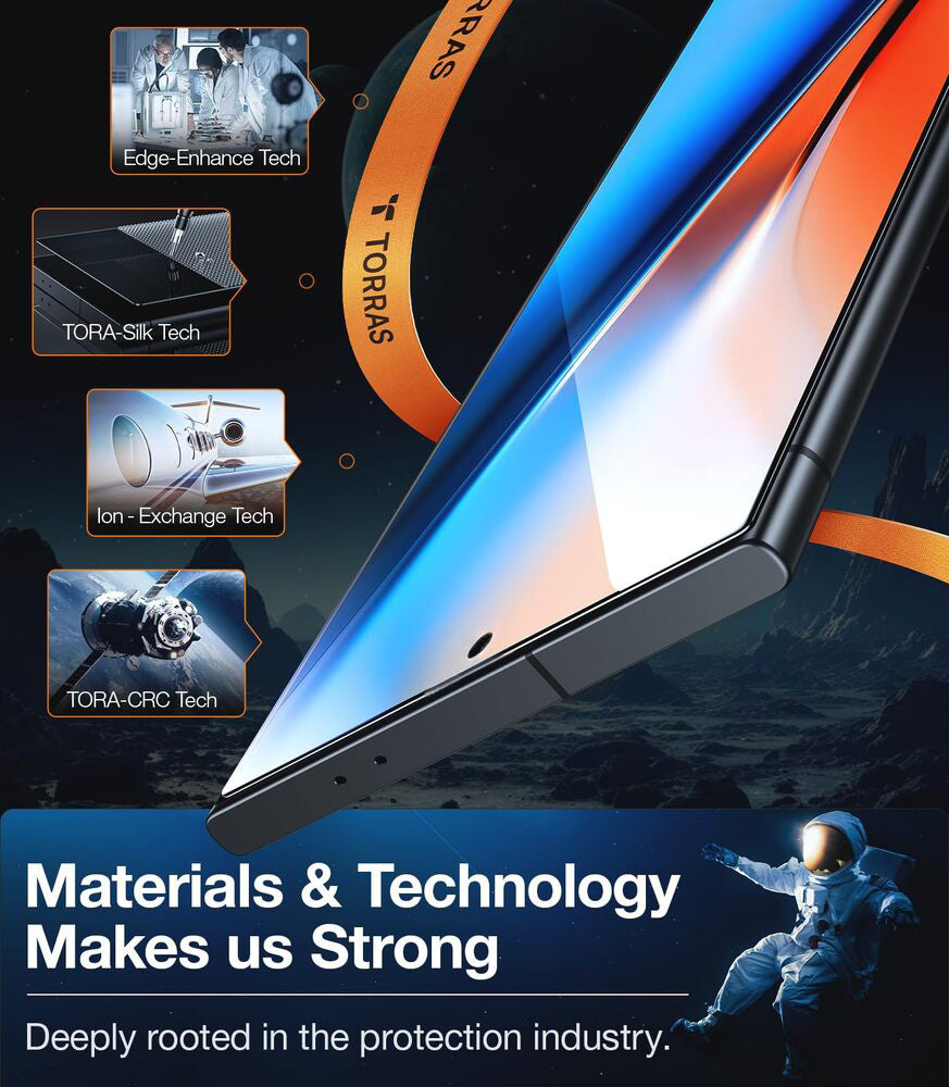 Tempered Glass Screen Protector for Samsung Galaxy S24/S24+/S24 Ultra - 9H Hardness, HD Clear, Anti-Scratch, Bubble-Free - Perfect for Work, Gaming & Daily Protection