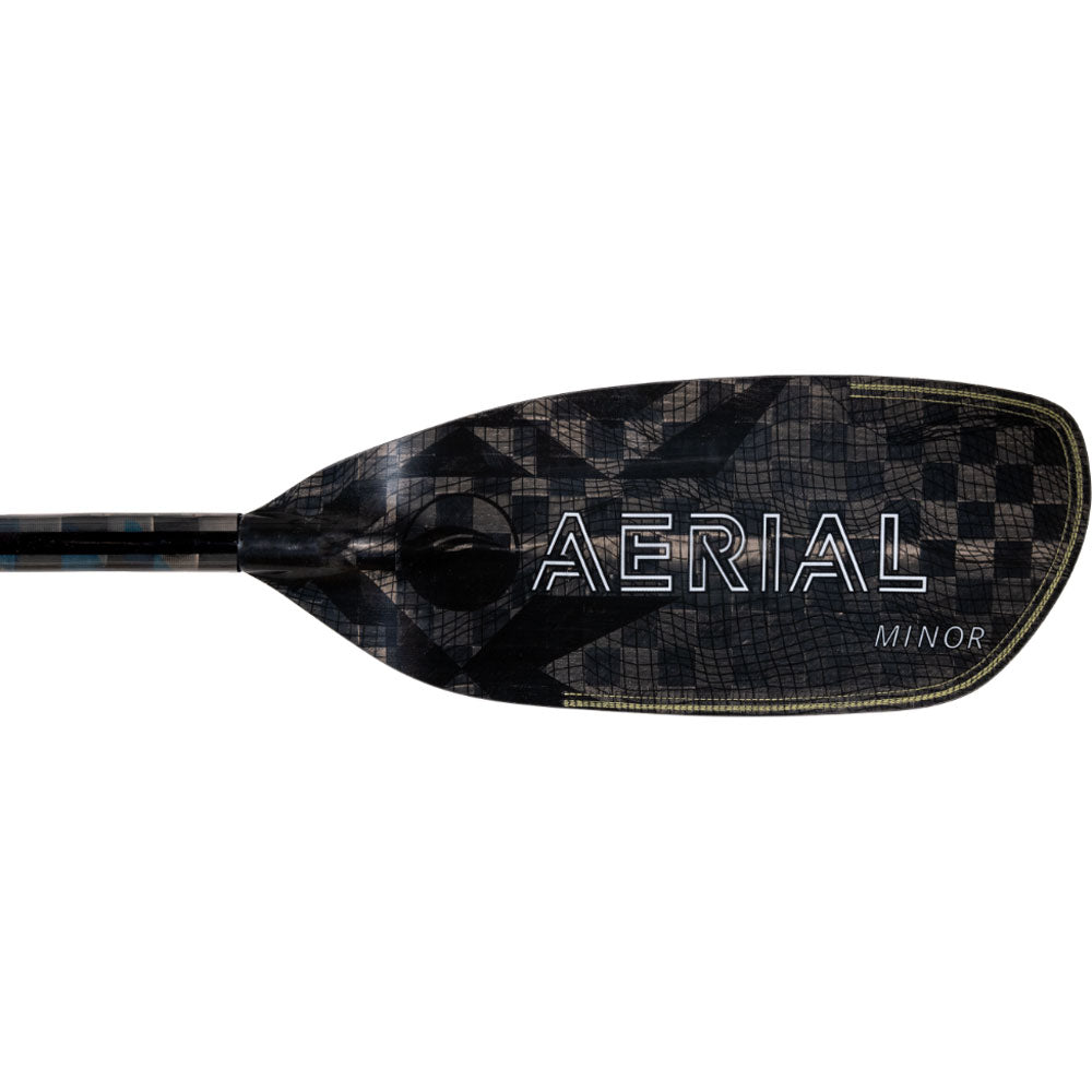 Aqua Bound Aerial Minor Carbon Versa Lok 2-Piece Straight Shaft Kayak Paddle - Lightweight & Durable for Touring, Fishing & Recreational Kayaking