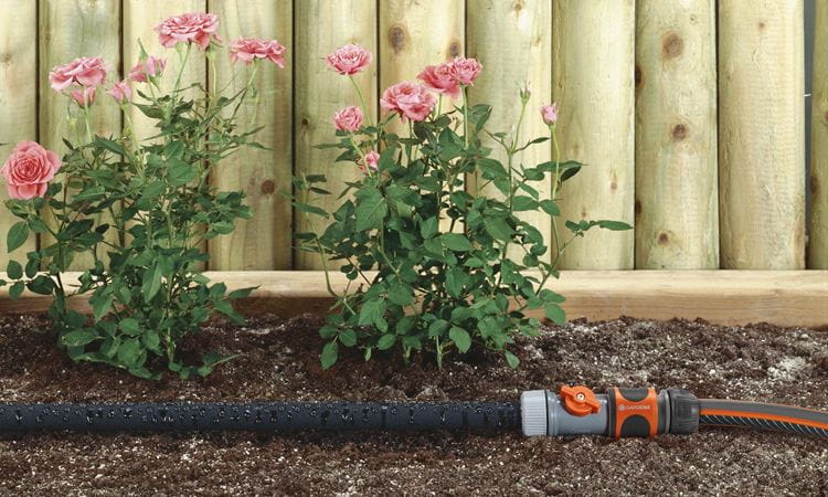 Gardena Soaker Hose Connection Set 1989-20 | Durable Garden Watering System | Perfect for Flower Beds, Vegetable Gardens & Landscaping