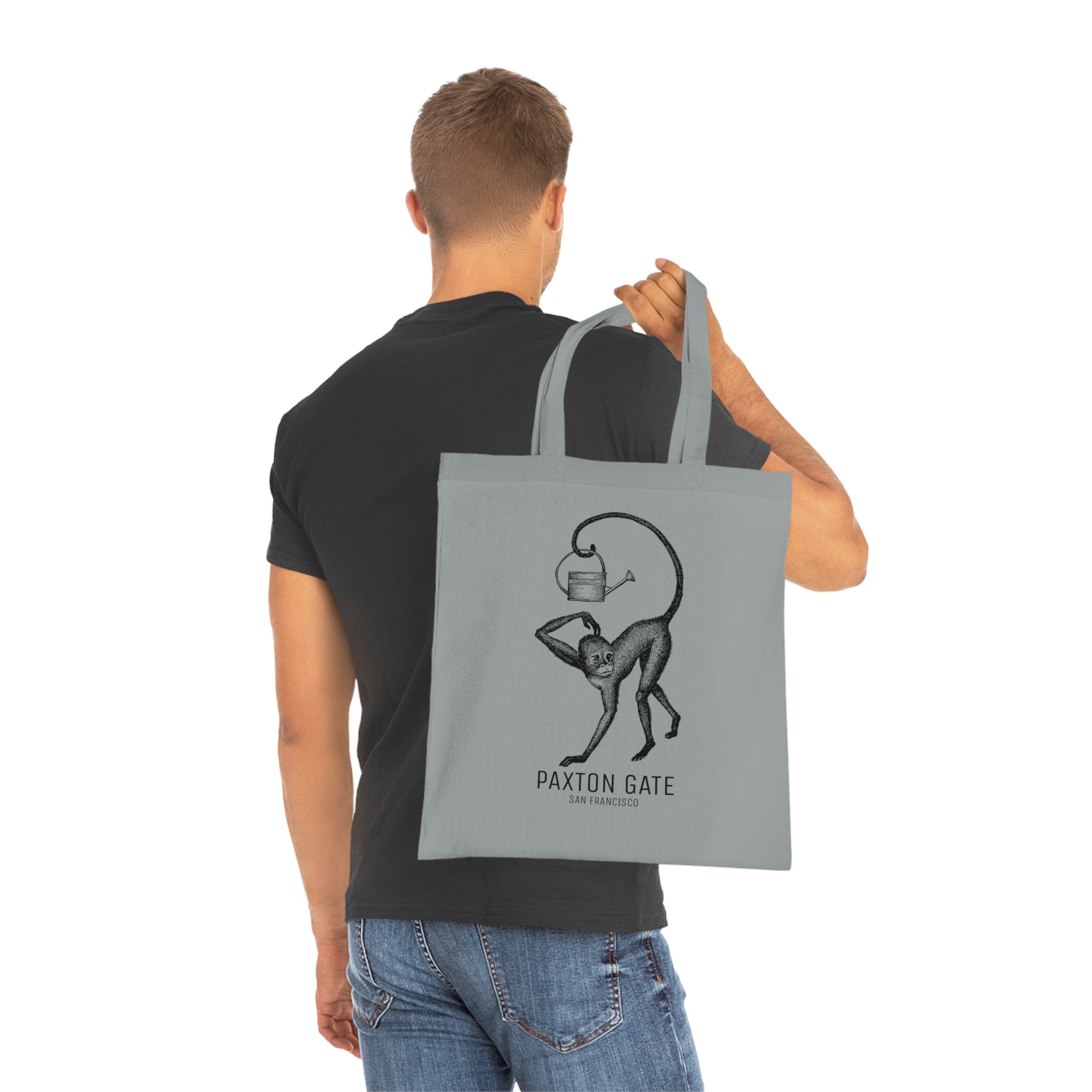 Premium Cotton Paxton Gate Tote Bag - Stylish & Durable Women's Shoulder Bag for Work, Travel & Shopping | Eco-Friendly Reusable Shopping Tote