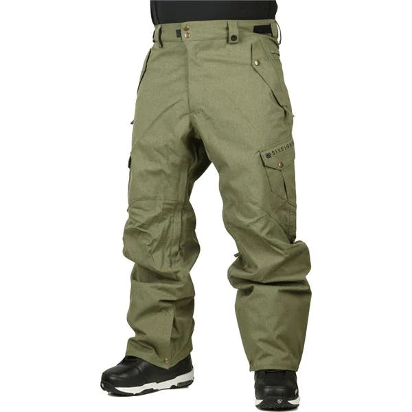 686 Defender Cargo Insulated Snowboard Pants for Men - Waterproof Winter Snow Pants with Thermal Lining (2021 Edition) - Perfect for Snowboarding, Skiing & Cold Weather Outdoor Activities