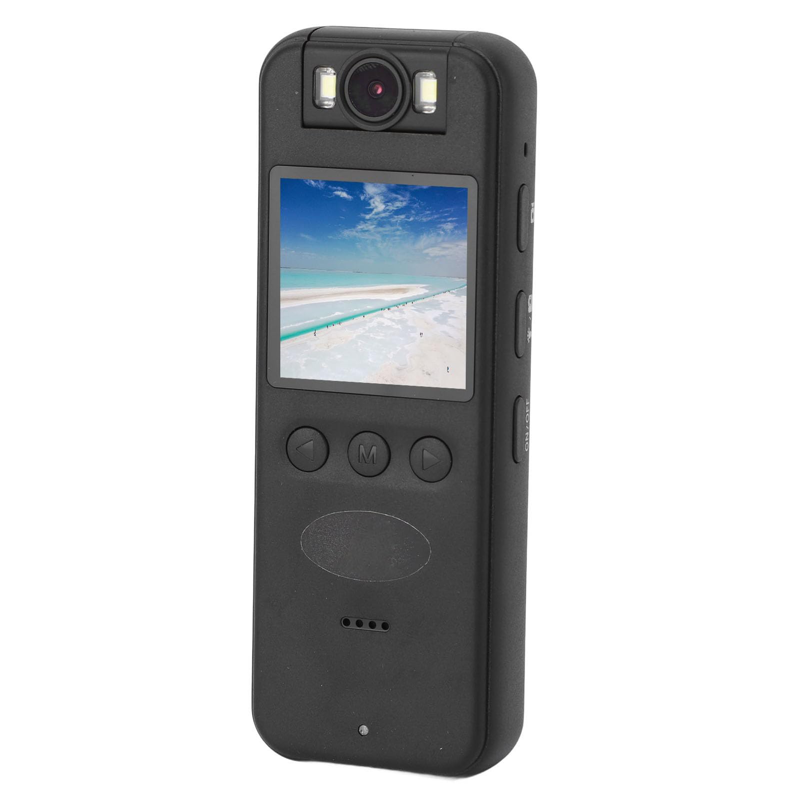 2K Body Camera with Magnetic Clip - Wearable Action Cam for Motorcycle, Cycling & Travel - Includes 64GB Memory Card - Perfect for Daily Recording, Security & Outdoor Adventures