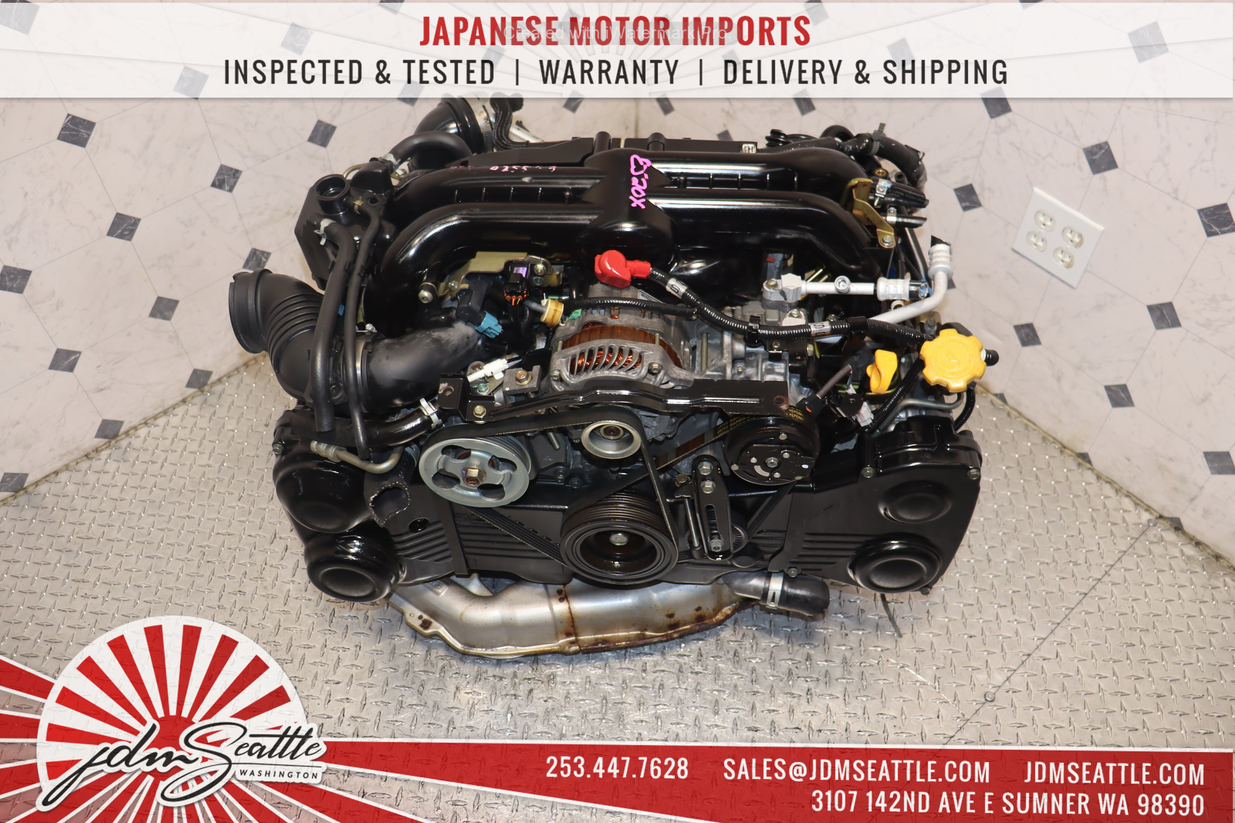 JDM EJ20X 04-06 Subaru Legacy / Forester XT / Baja 2.0L Turbo Engine Upgrade to 2.5L Replacement - Performance Boost for Off-Road & Street Racing