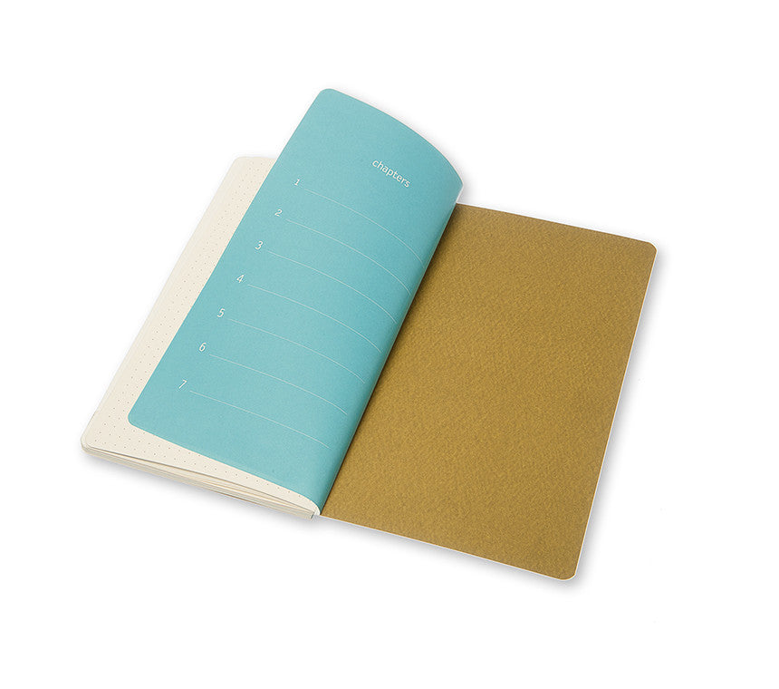 Moleskine Chapters Journal - Dotted Notebook with Soft Cover for Writing, Sketching & Note Taking | Perfect for Students, Artists & Professionals