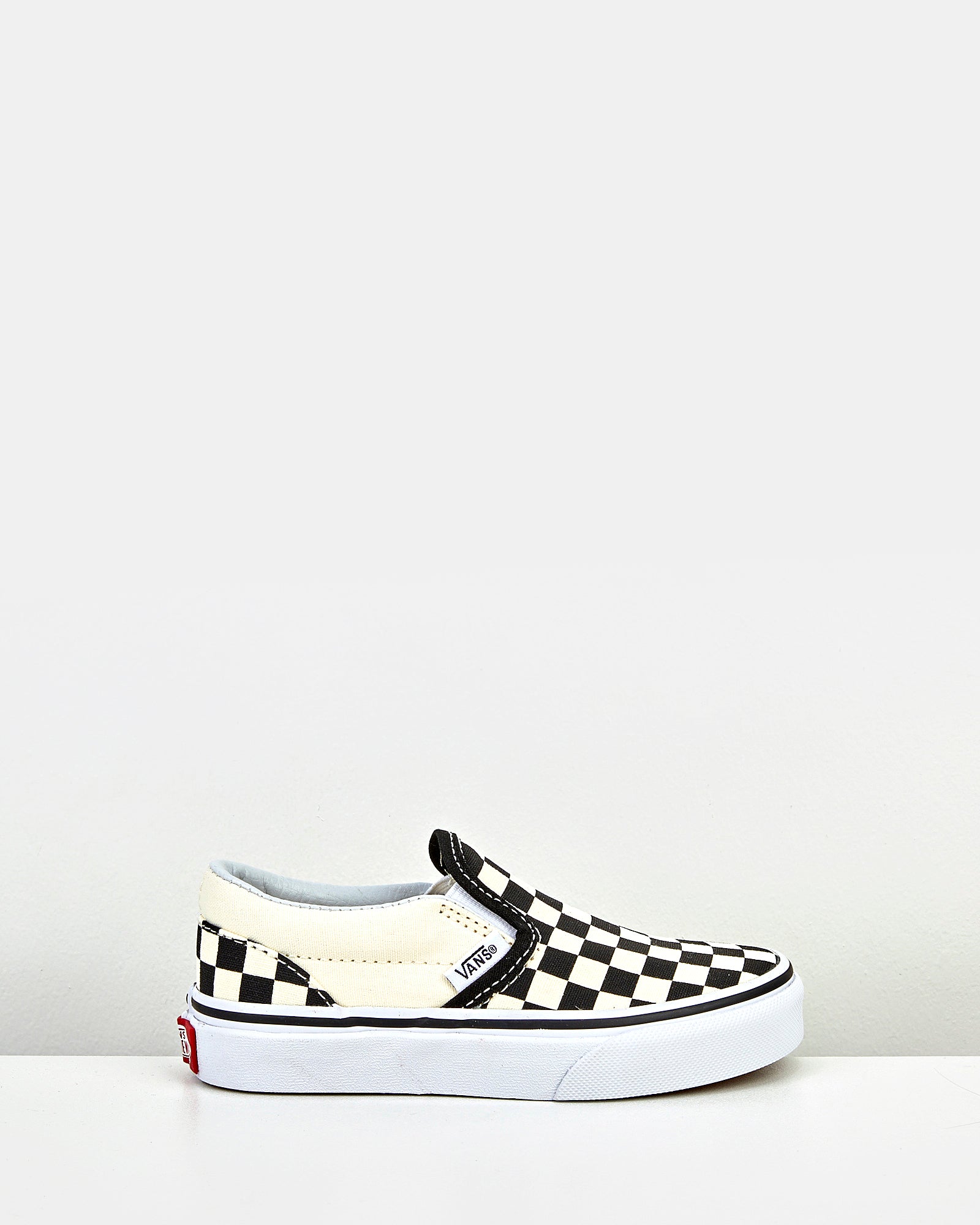 Classic Slip Ons for Youth - Black & White Canvas Shoes | Comfortable Casual Sneakers for School, Play & Everyday Wear