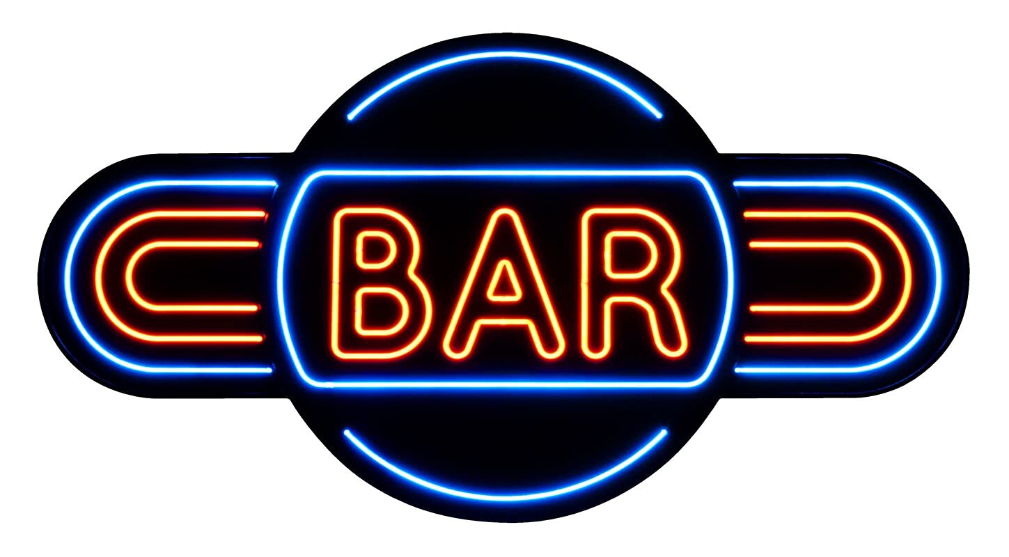 24x13 Inch Vivid LED Neon Sign - Super Bright Bar Beer Wall Decor Light for Home, Cafe & Pub | Perfect for Parties, Weddings & Events