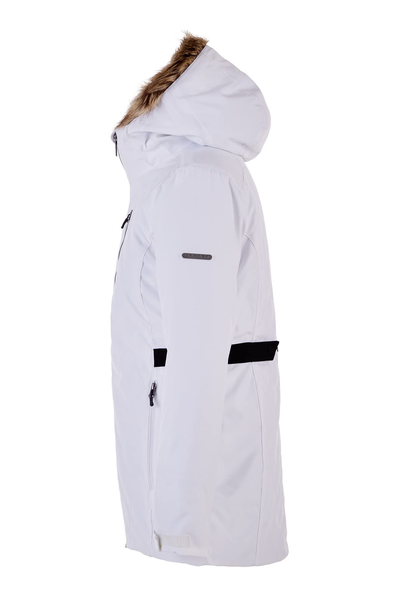 Spyder Women's Crossover Insulated Ski Jacket - Waterproof Winter Jacket for Skiing & Snowboarding - Warm Padded Coat for Cold Weather Outdoor Activities