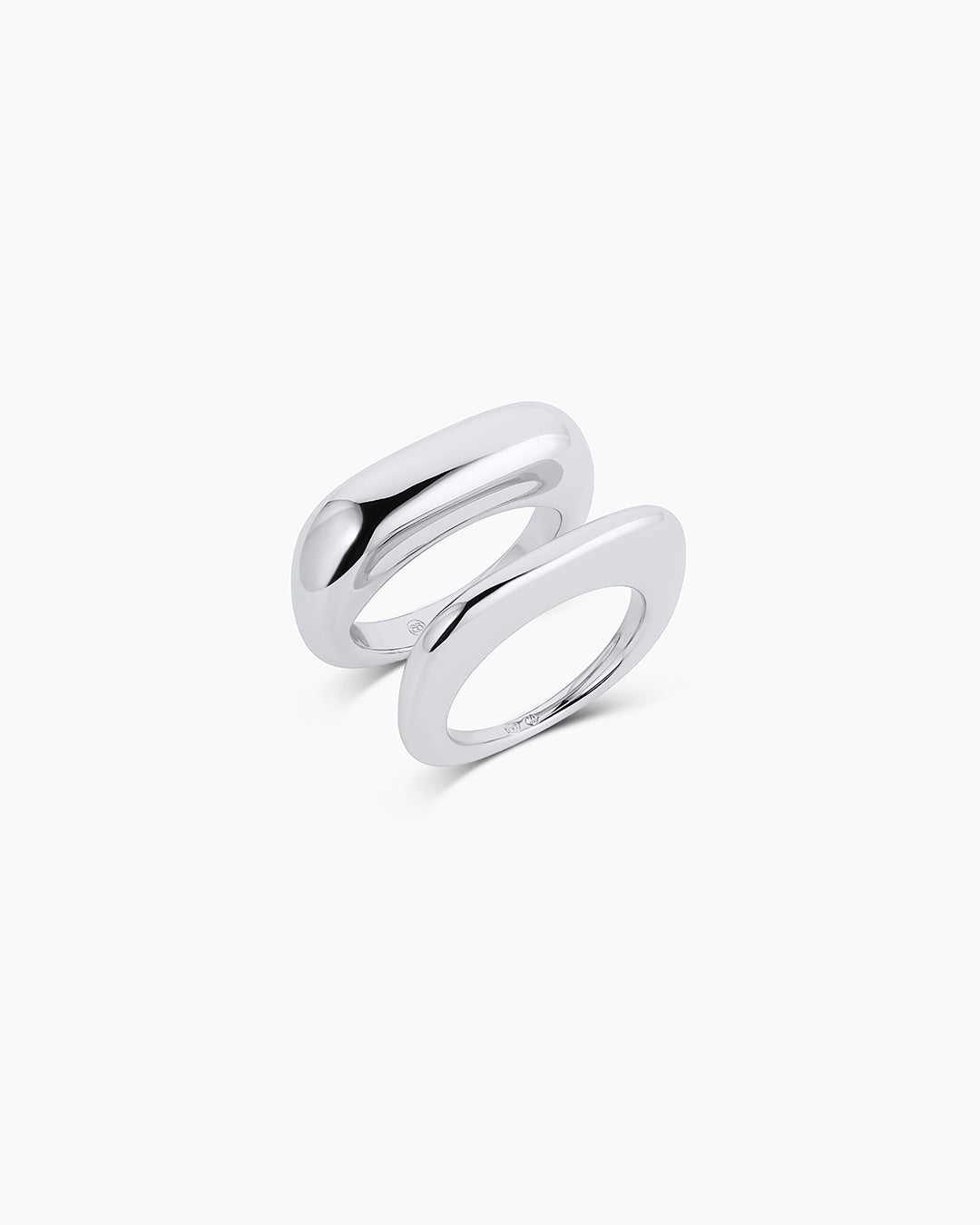 Charlie Ring Set - Elegant Sterling Silver Stackable Rings for Women | Perfect for Everyday Wear, Gifts & Special Occasions
