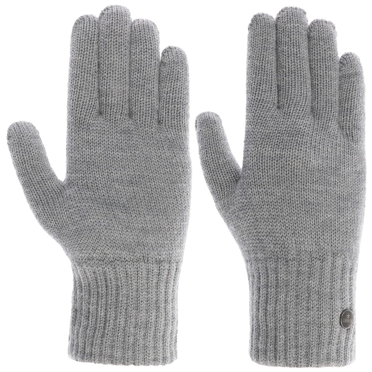 Premium Merino Wool Men's Gloves - Italian Made Winter Gloves for Outdoor Activities, Skiing & Hiking
