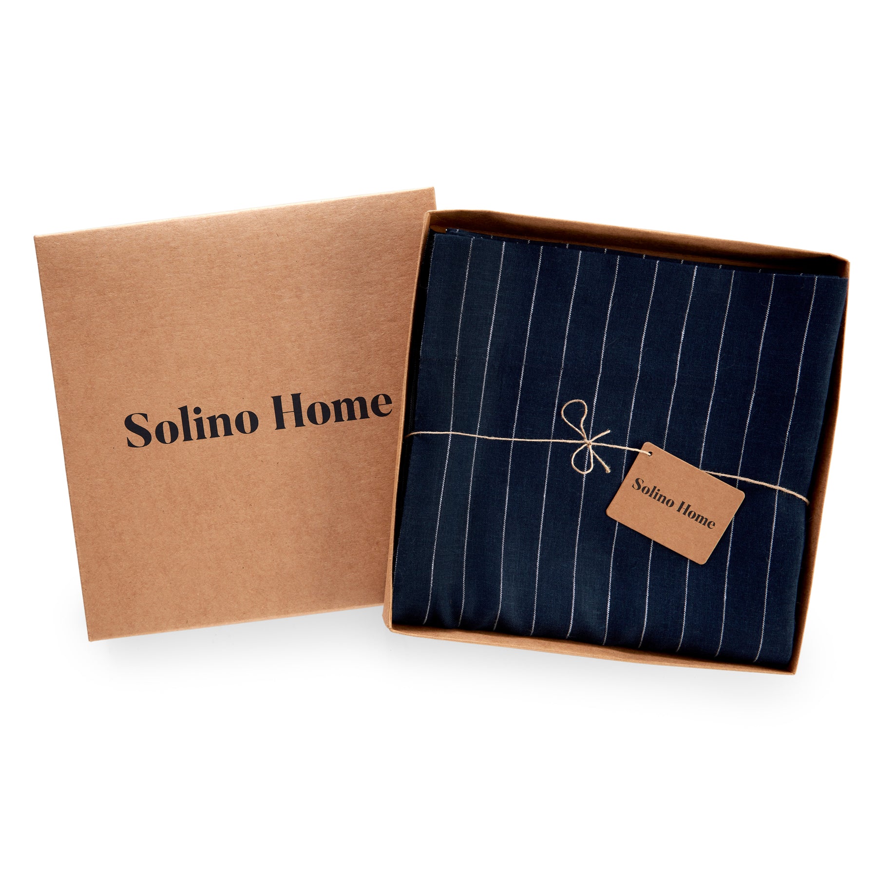 Stylish Pinstripe Curtains for Living Room & Bedroom - Blackout Window Treatments for Home Decor