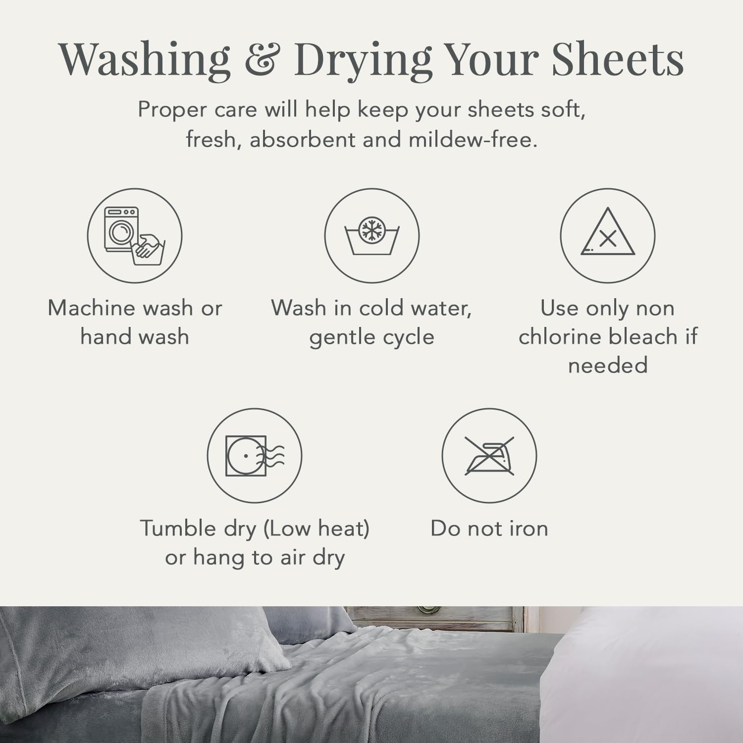 NY Loft Ultra Soft Micro Fleece Sheets Set with 18