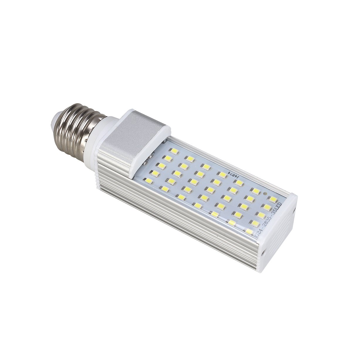10 Gallon Aquarium LED Light Bulb - 12W Full Spectrum E27 Screw Base Fish Tank Light for Small Aquariums, Ideal for Plant Growth and Coral Health in Freshwater & Saltwater Tanks