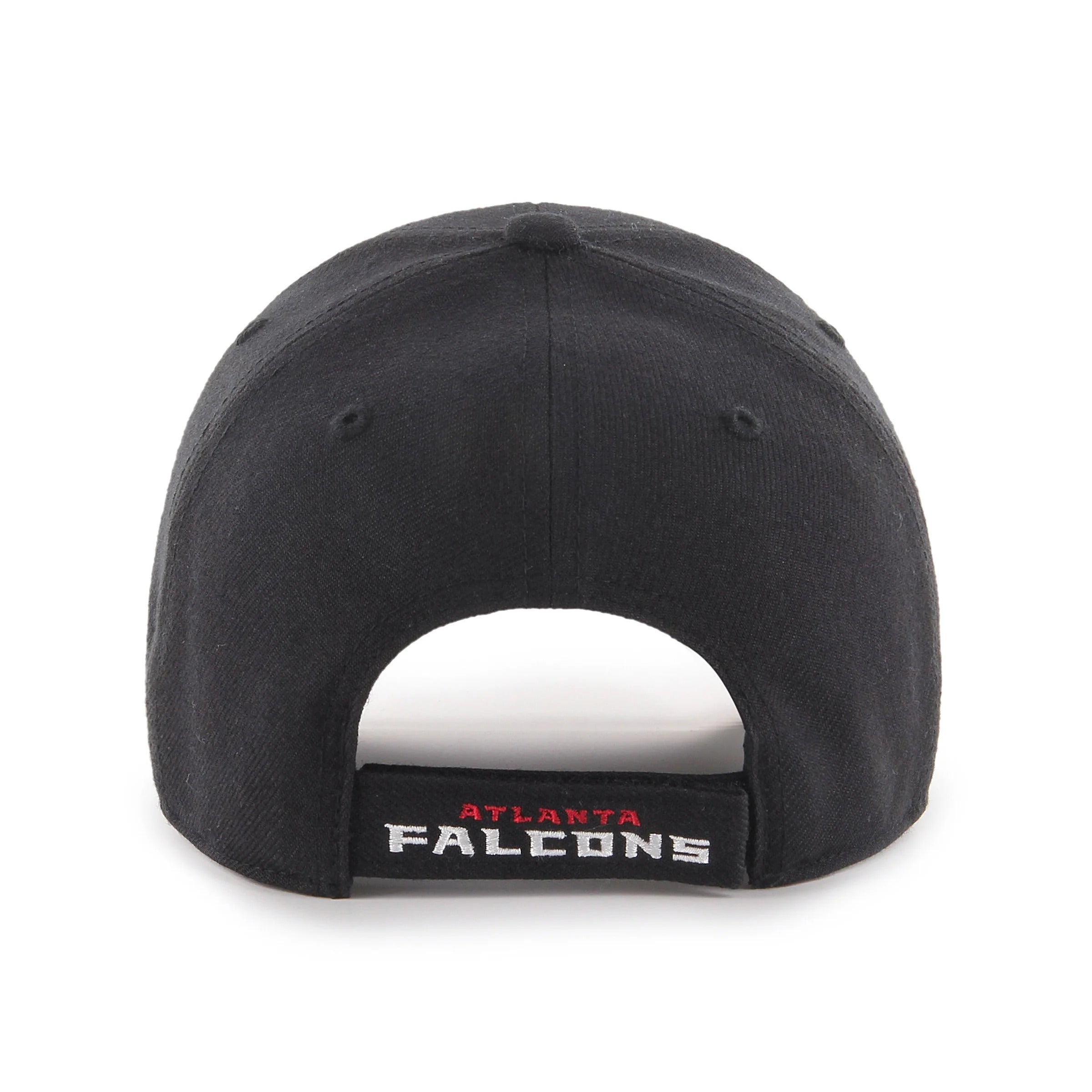 47 Brand Atlanta Falcons MVP Adjustable Hat - Black | Official NFL Snapback Cap for Men & Women | Perfect for Game Day, Tailgating & Sports Fan Gifts