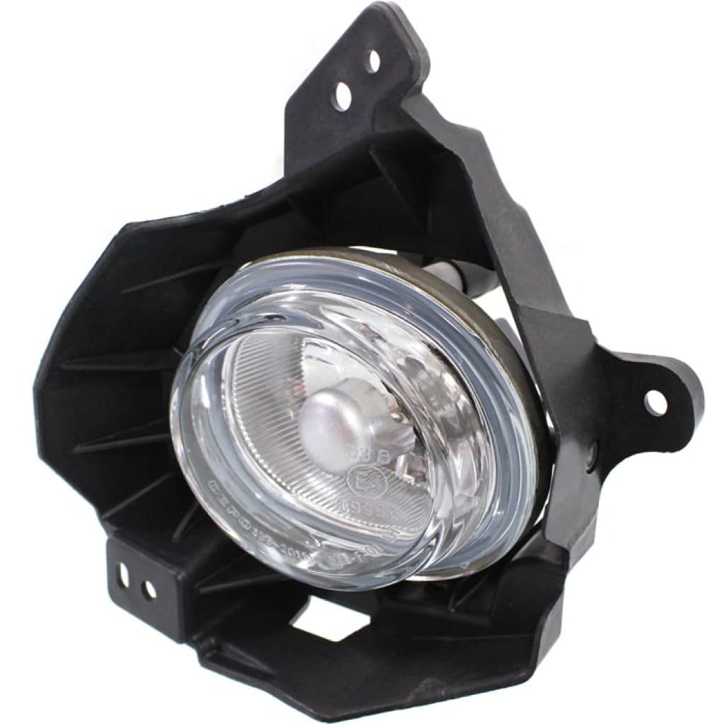 Mazda 2 Fog Lights Pair for 2011-2014 Models - Driver & Passenger Side Round Front Lights MA2592121 + MA2593121 | DR6151690A + DR6151680A | Perfect for Night Driving and Foggy Conditions