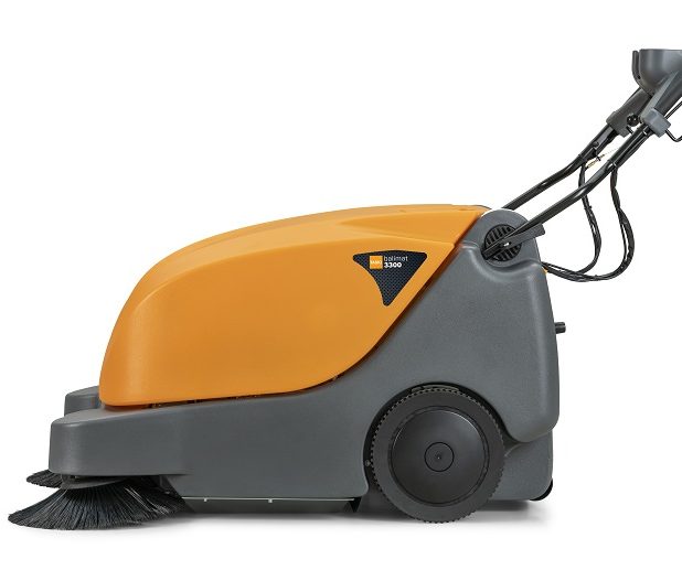 Balimat 3300 Walk Behind Sweeper - Commercial Grade Floor Sweeper for Warehouses, Factories & Large Spaces - Heavy Duty Cleaning Machine with High Efficiency Brush System