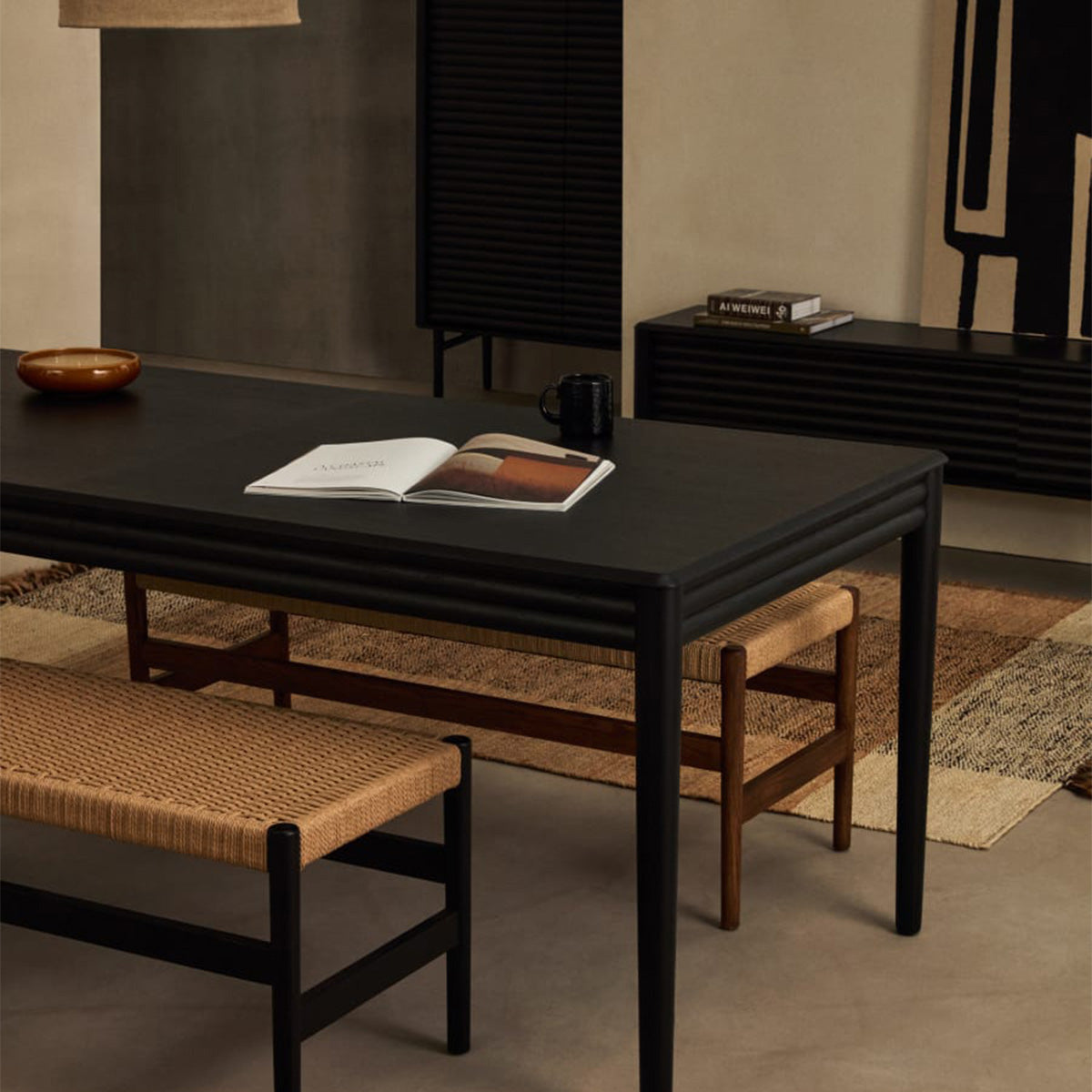 Lenon Extendable Dining Table - Expandable Wooden Table for 6 to 10 People - Perfect for Family Gatherings & Dinner Parties
