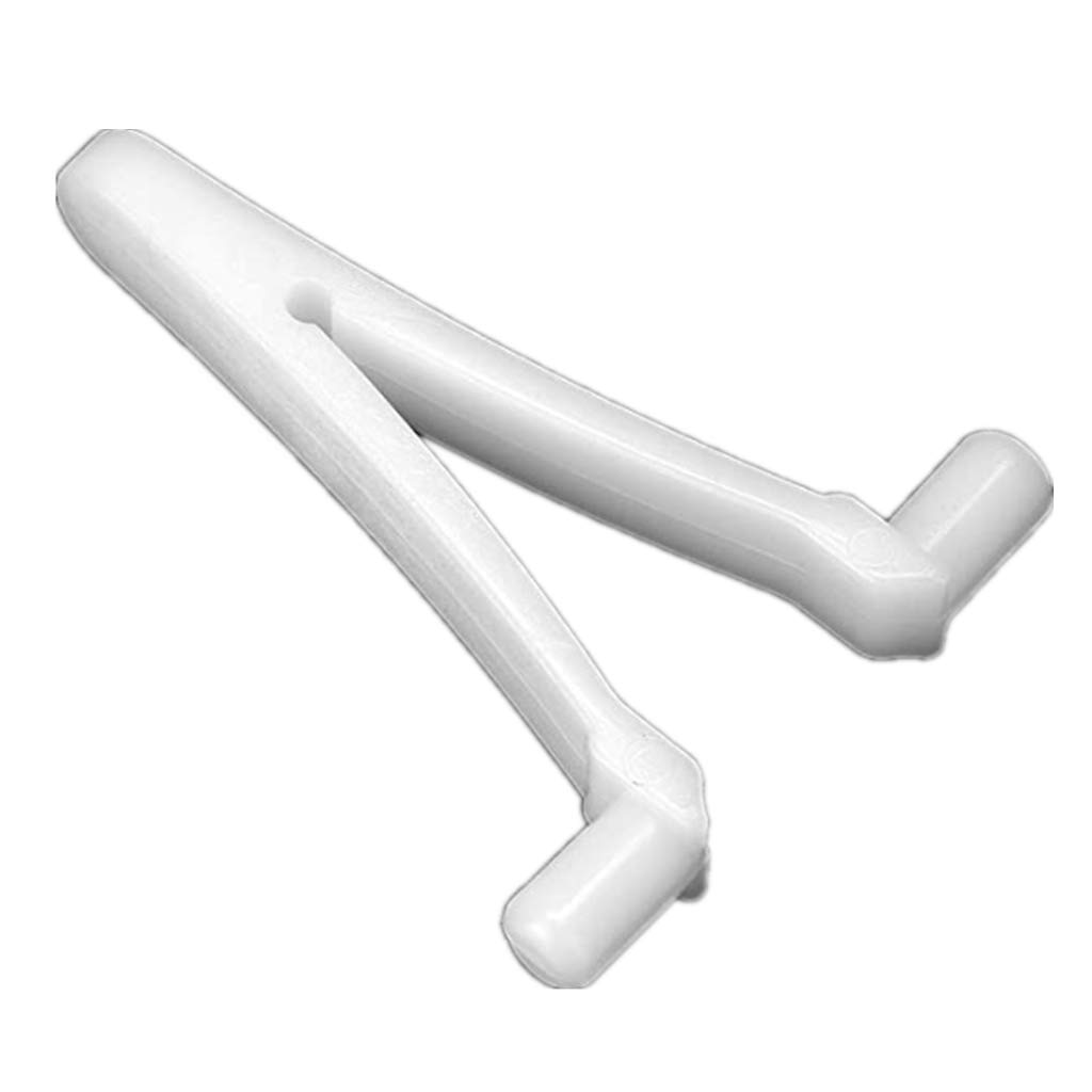 10-Piece Butterfly V-Clip Pool Pole Attachments - Compatible with Swimming Pool Leaf Rakes & Cleaning Tools - Perfect for Pool Maintenance & Backyard Cleaning