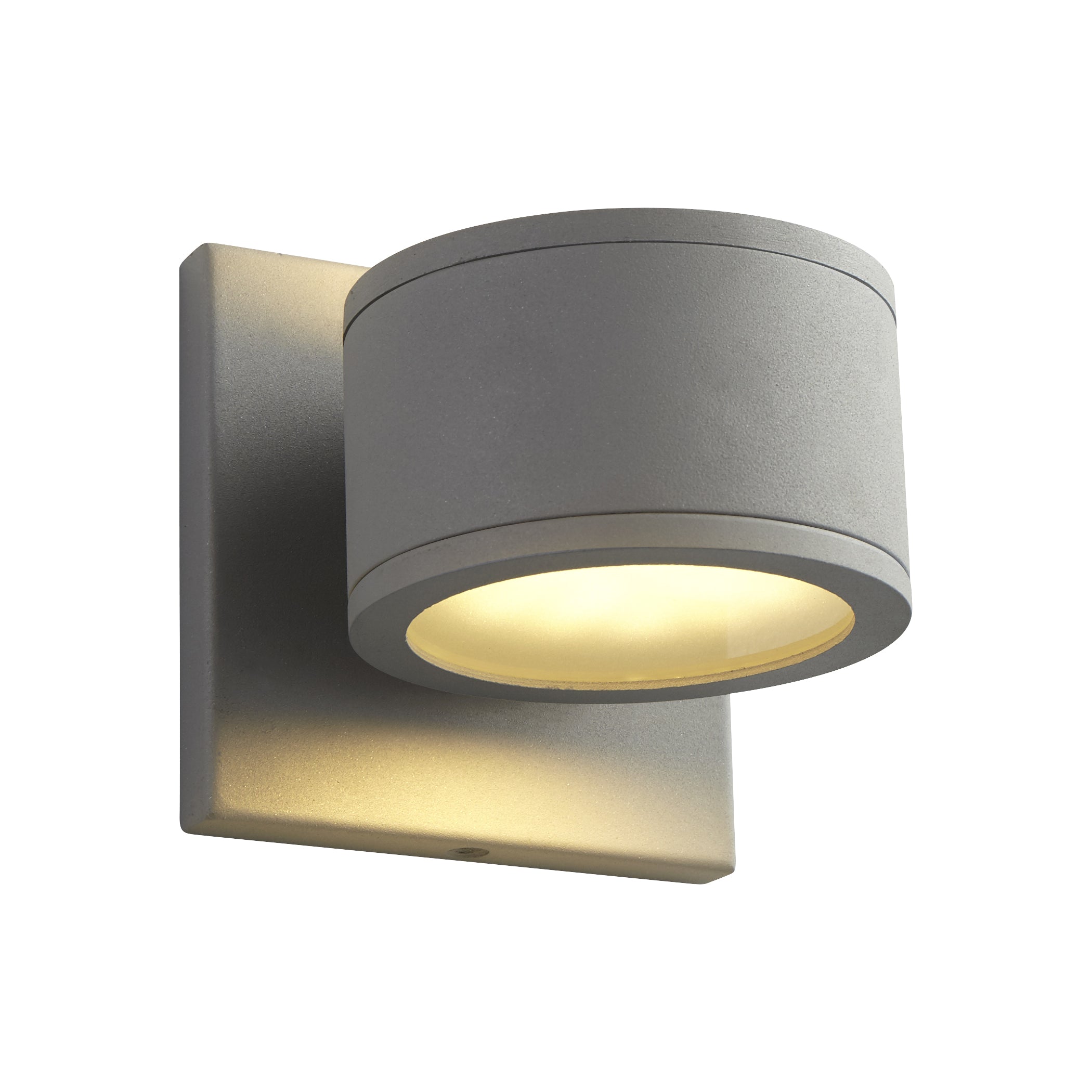 Oxygen Ceres 3 727 16 Inch Grey Outdoor Wall Sconce Light - Weatherproof Exterior Lighting for Patio, Garden & Porch