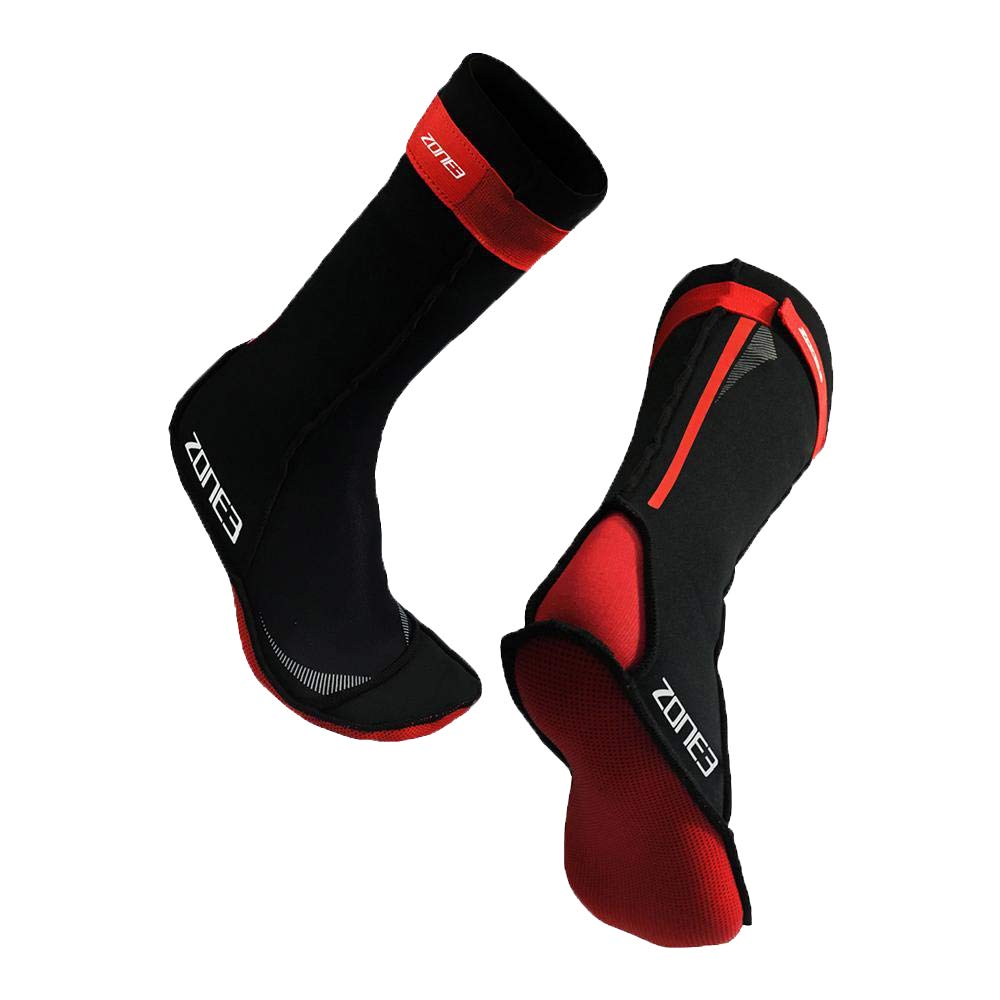 Zone3 Neoprene Swim Socks - Thermal Water Sports Socks for Swimming, Diving, Fishing, SUP & Surfing - Cold Water Protection for Beach, Pool & Outdoor Activities
