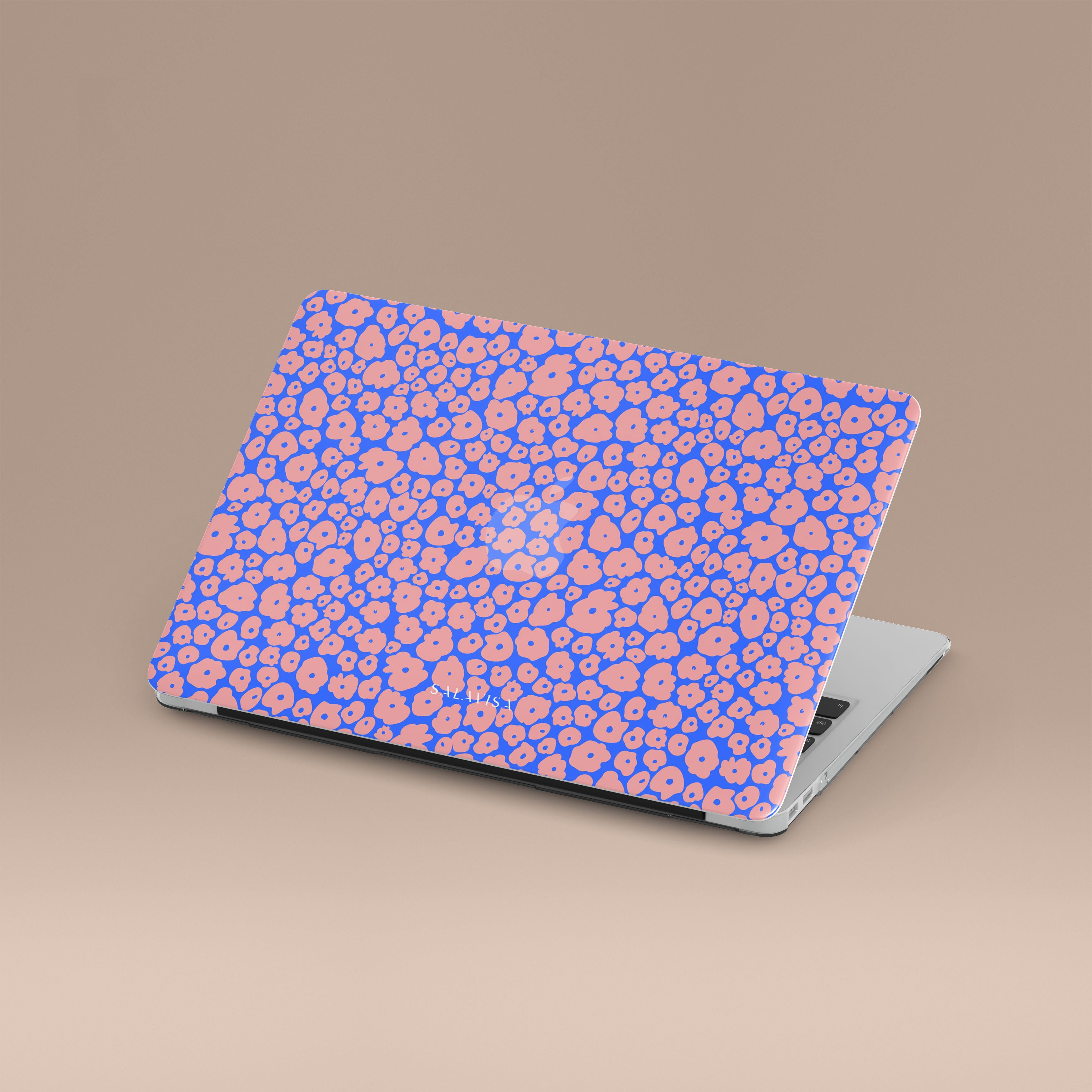 Premium Puffy Spring MacBook Case - Cute Floral Design Protective Cover for MacBook Air/Pro - Perfect for Work, School & Travel Accessories