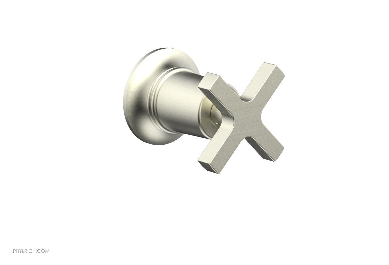 HEX MODERN Volume Control & Diverter Trim with Cross Handle 501-35 - Perfect for Bathroom & Shower Faucet Upgrades