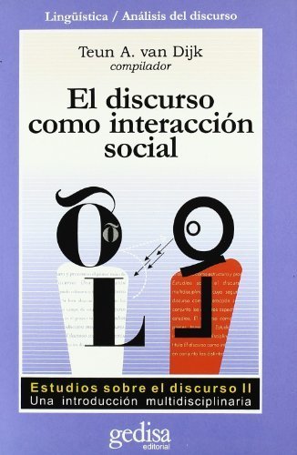 Discourse As Social Interaction: A Multidisciplinary Introduction - Spanish Edition | Academic Book for Linguistics & Communication Studies | Perfect for University Courses & Research