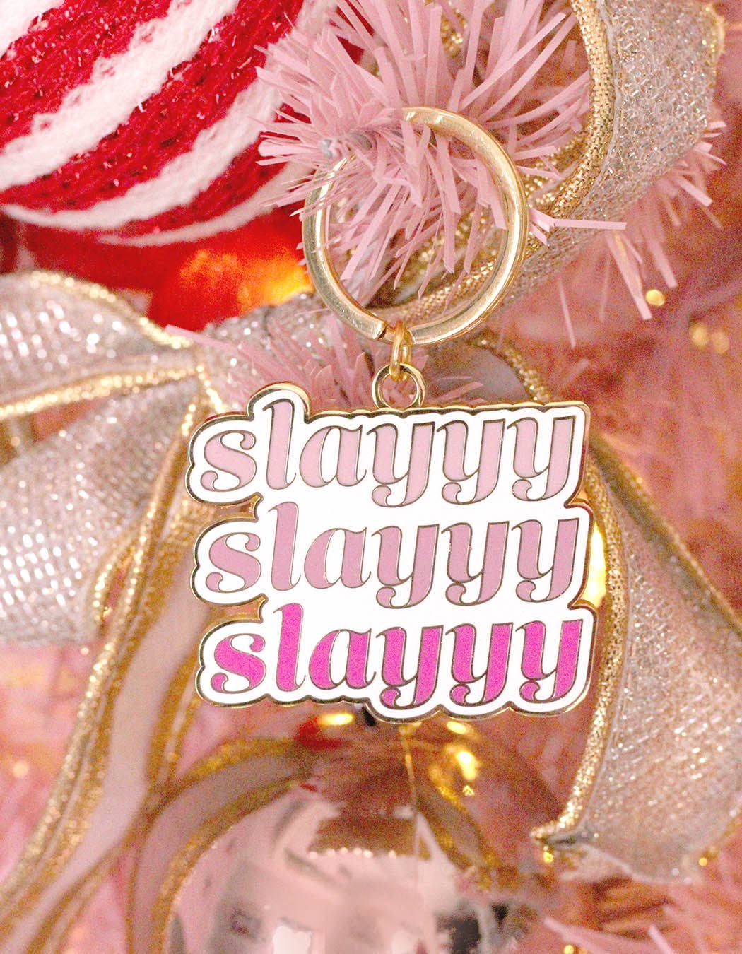 Stylish Slay Keychain - Trendy Fashion Accessory for Bags, Wallets & Keys | Perfect Gift for Women & Teens