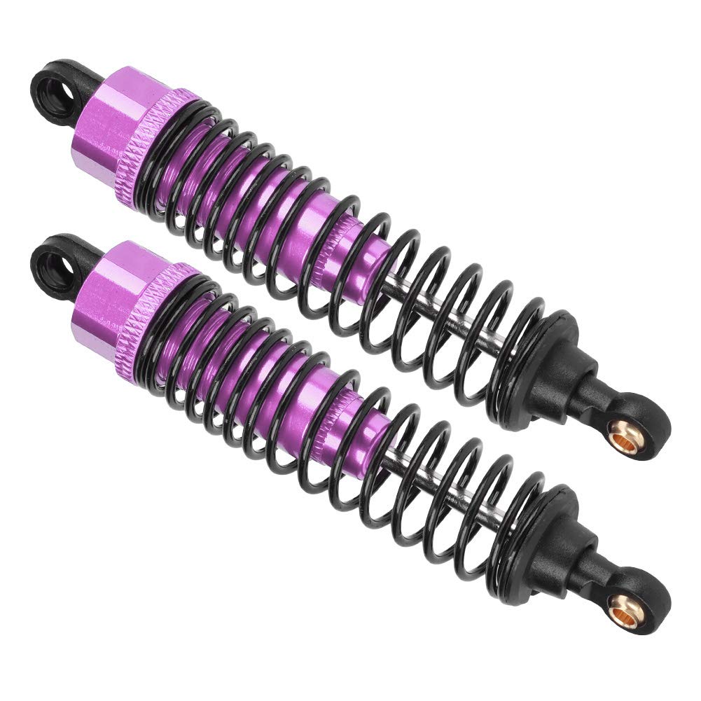 High-Performance RC Car Shock Absorbers - Rustproof & Durable Purple Dampers for HSP RC Models - Perfect for Off-Road Racing & Outdoor RC Car Adventures