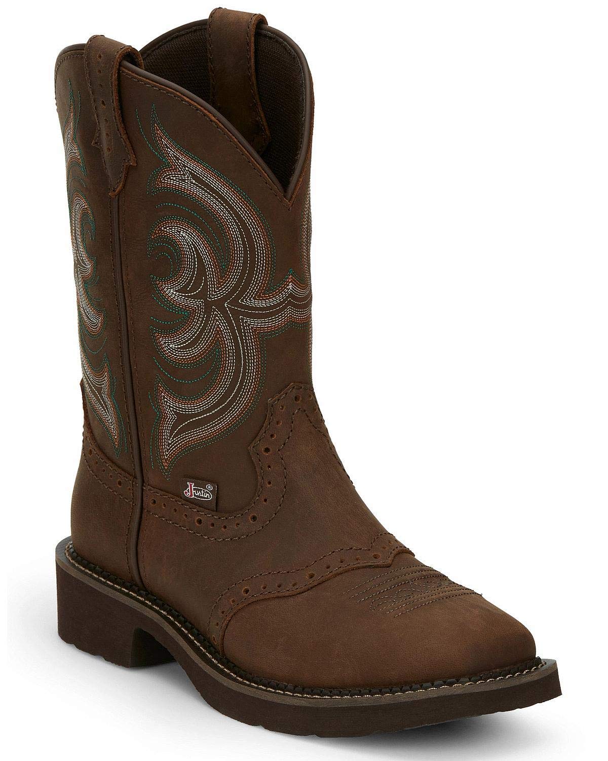 Justin Boots Women's Western Cowboy Boots - Stylish & Comfortable for Riding, Country Music Festivals & Everyday Wear