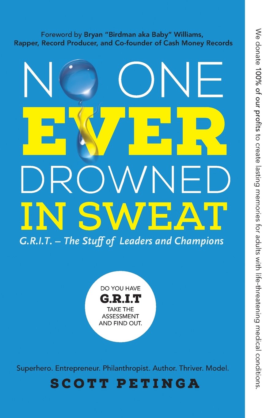 G.R.I.T. - Motivational Leadership Book for Entrepreneurs & Champions | Inspirational Business Success Guide for Work, Sports & Life Challenges
