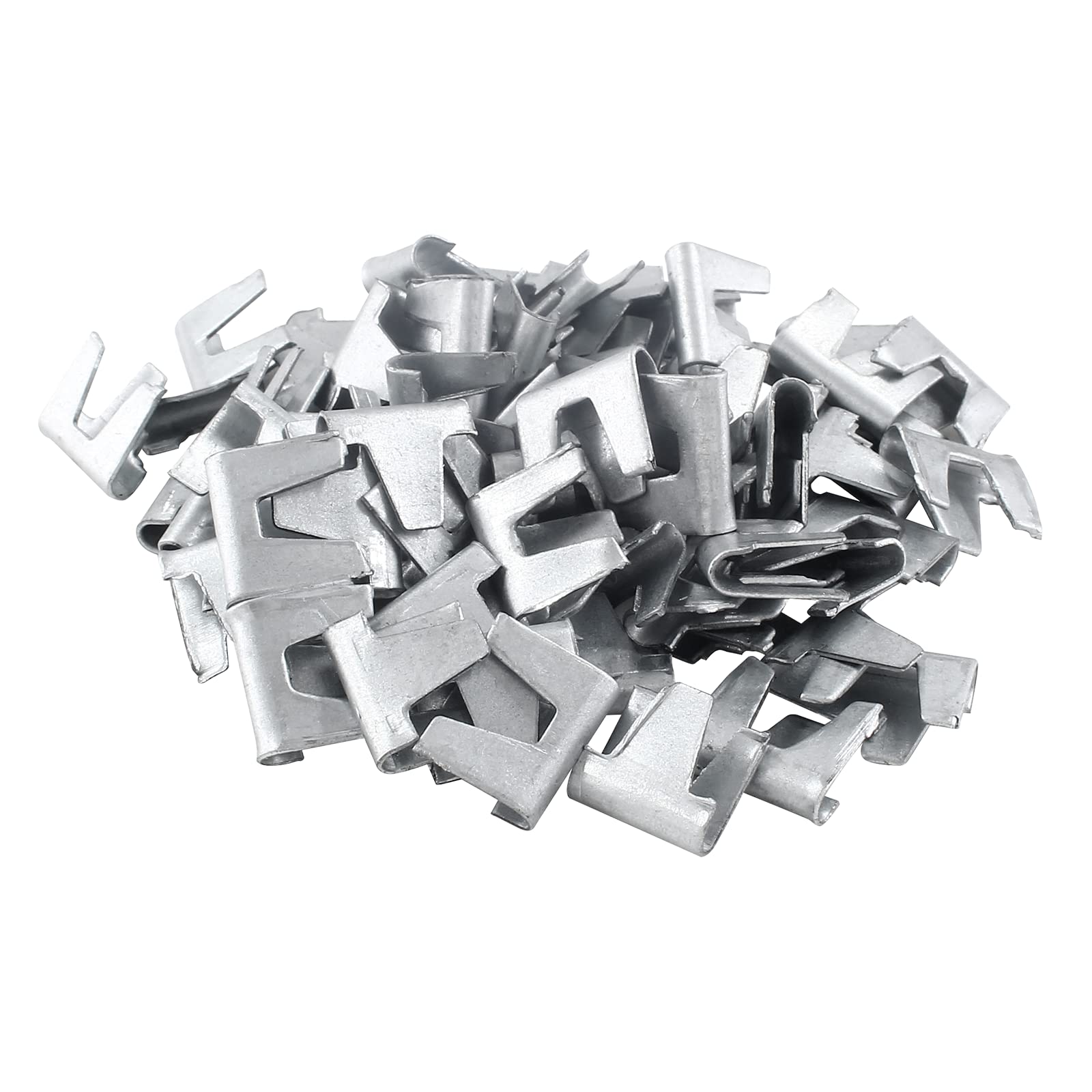300 Pcs Heavy Duty Metal Cage Clips 11x10x4.5mm - Secure Wire Fasteners for Chicken Coops, Pet Cages, DIY Projects - Perfect for Dog Kennels, Cat Enclosures & Small Animal Habitats