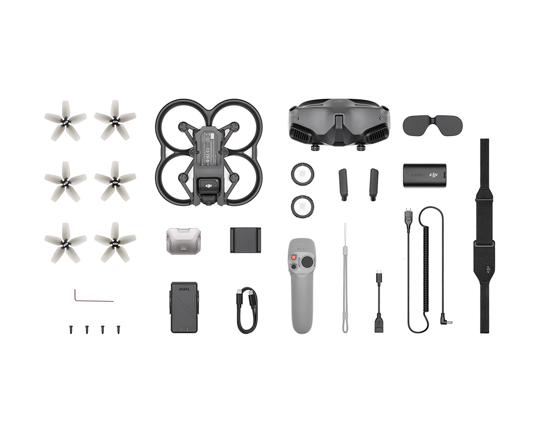 DJI Avata Pro View Combo with DJI Goggles 2 - FPV Drone with HD Video, 4K Camera & Immersive Flight Experience - Perfect for Aerial Photography, Cinematic Shots & Adventure Exploration