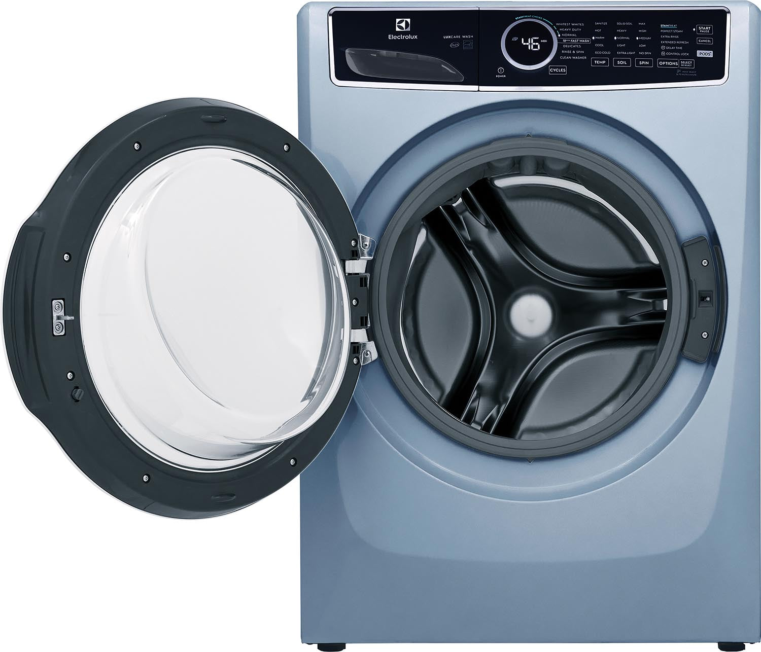 Electrolux ELFW7437AG 5.2 cu ft Glacier Blue Front Load Washing Machine - Energy Efficient Large Capacity Washer for Home & Laundry Room