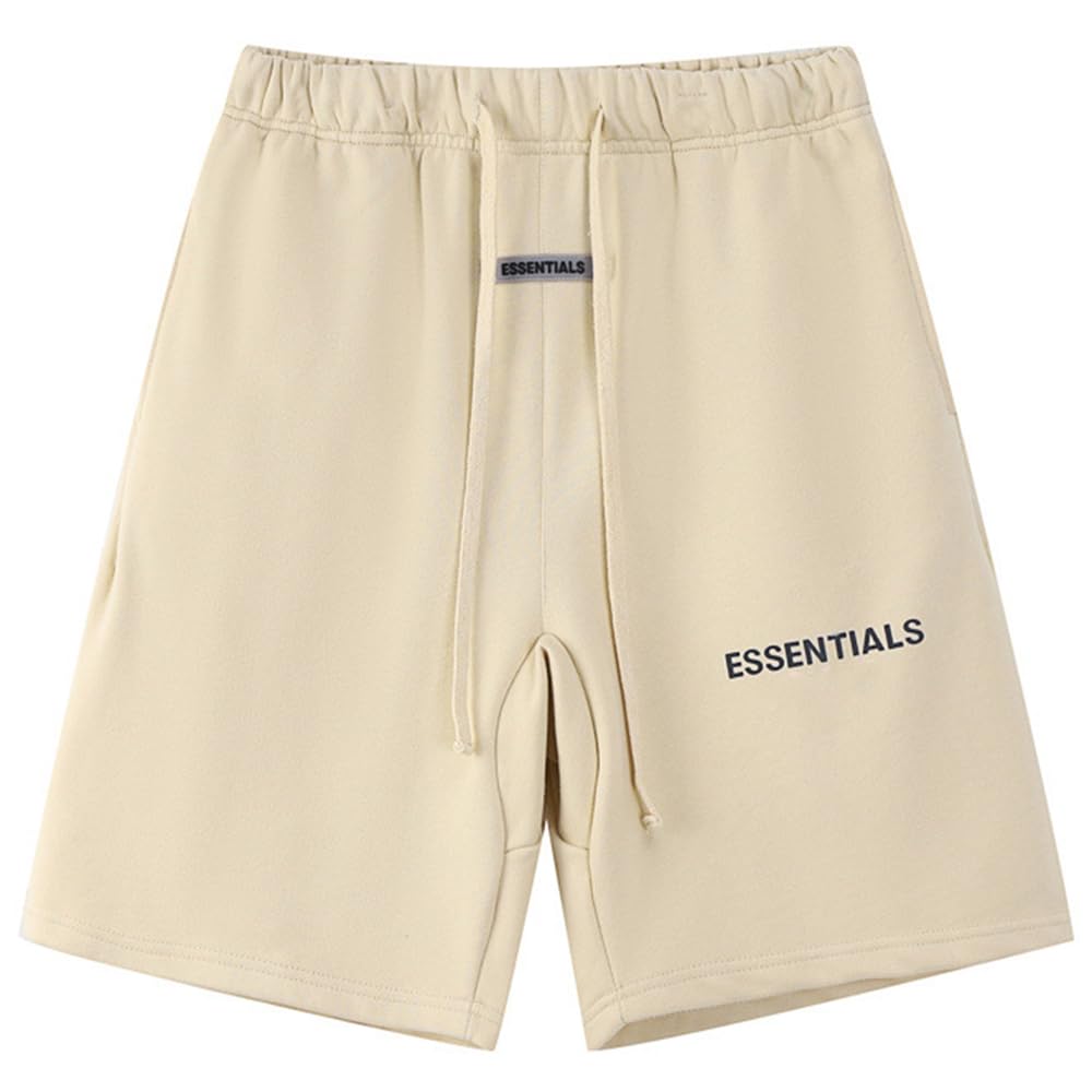 **Eszeifx Men's Graphic Print Short Sleeve Casual Summer Shorts - Perfect for Beach, Gym & Outdoor Activities**