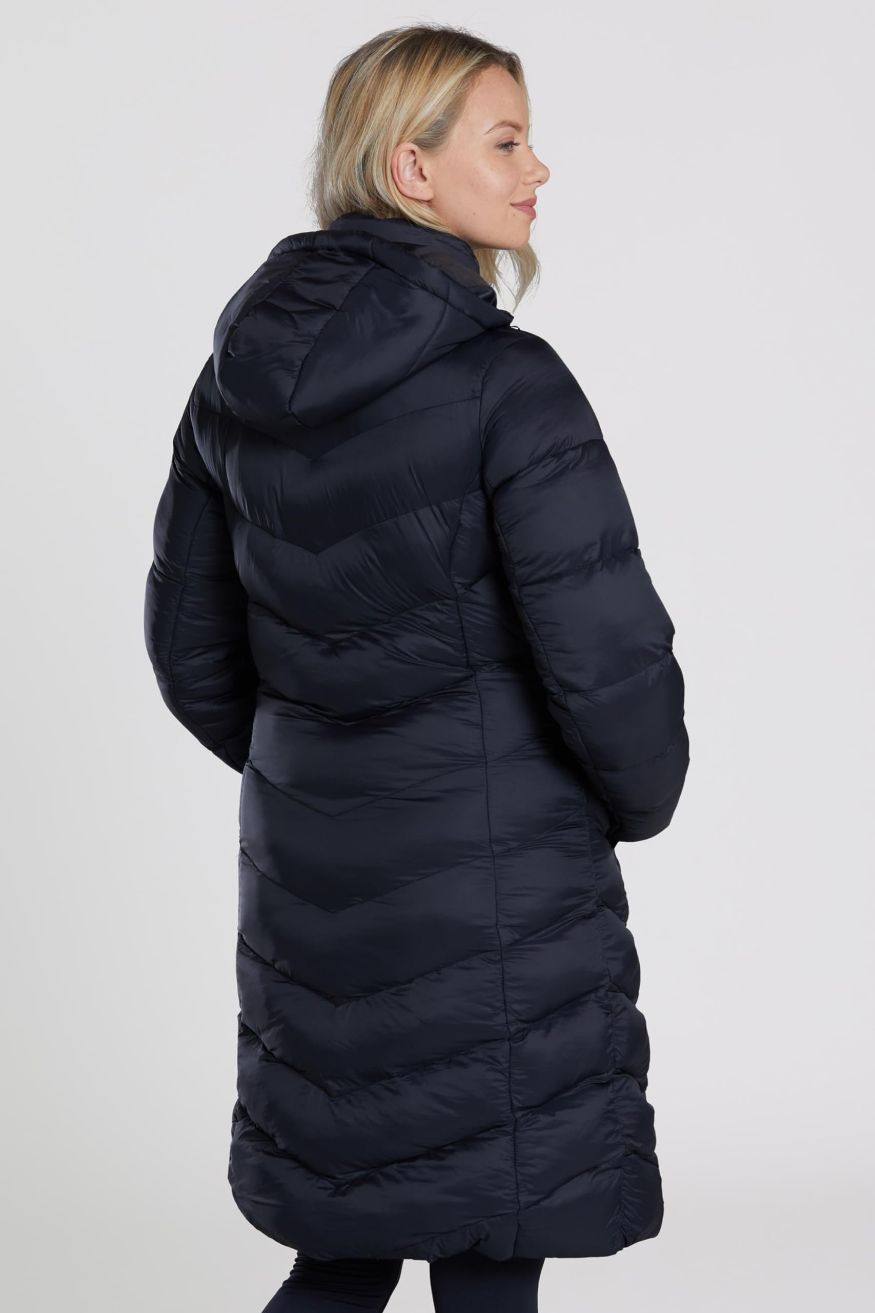 Mountain Warehouse Alexa Women's Padded Winter Jacket - Waterproof Snow Puffer Coat for Cold Weather, Hiking & Outdoor Activities