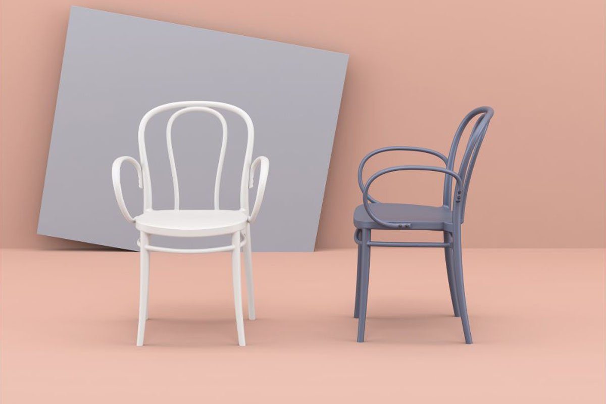 Victor XL Stacking Chair - Heavy Duty Commercial Grade for Restaurants, Cafes & Events | Durable & Space-Saving Seating Solution