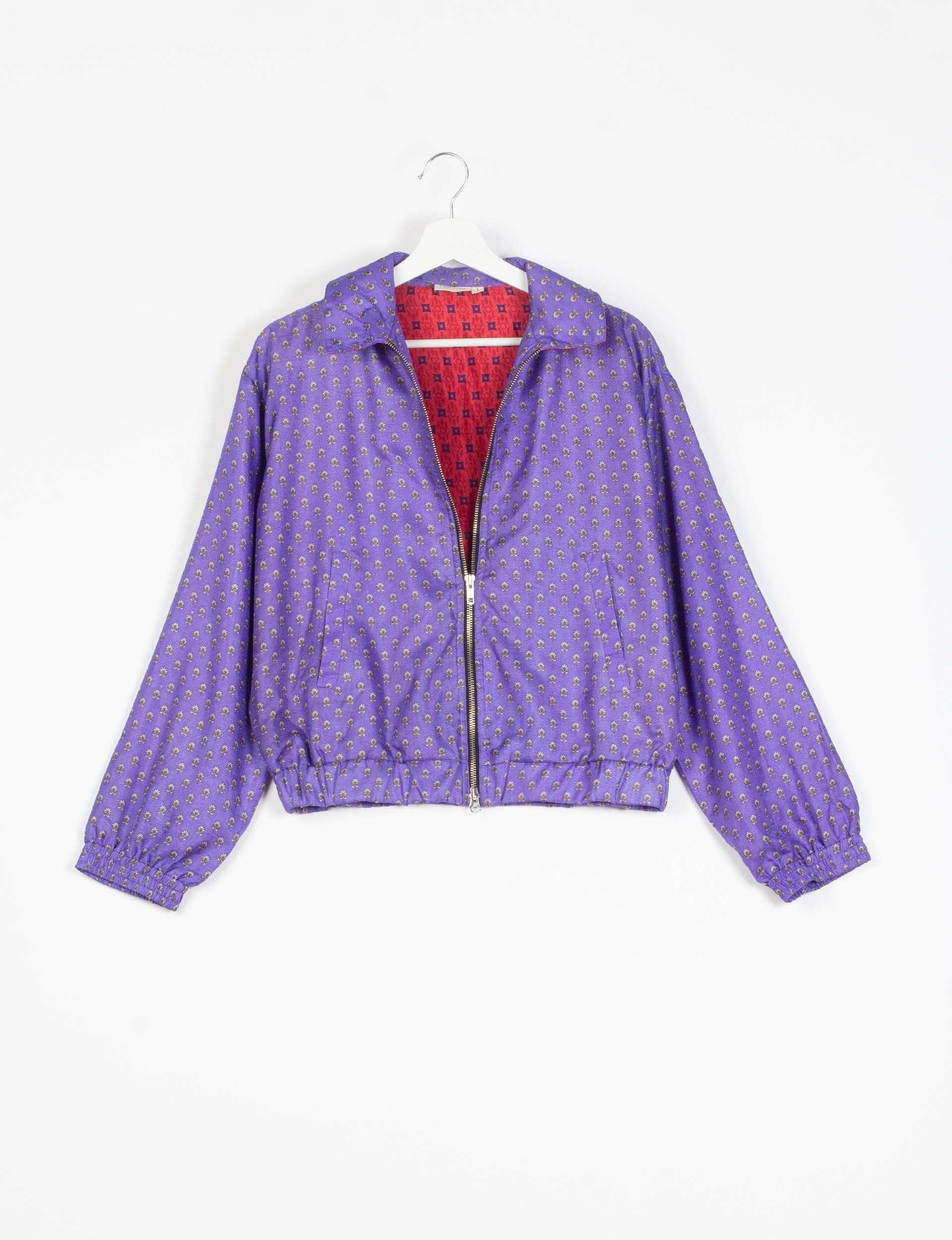 Men's Classic Bomber Jacket - Size L (35) - Lightweight & Stylish Outerwear for Casual Wear, Travel & Everyday Use