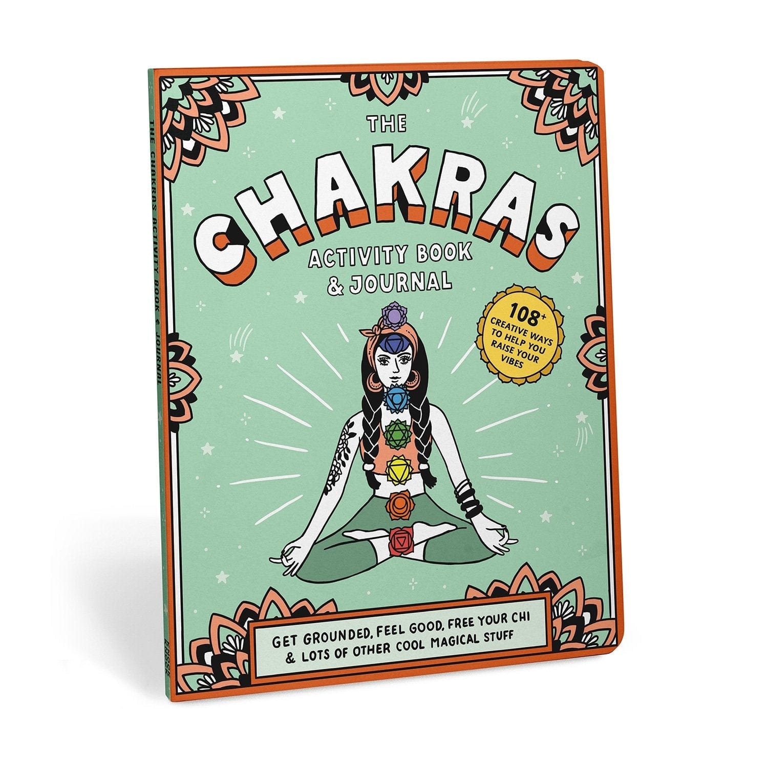 Chakras Activity Book and Journal - Mindfulness & Meditation Guide for Spiritual Healing & Self-Discovery | Perfect for Yoga, Reiki & Energy Balancing Practices