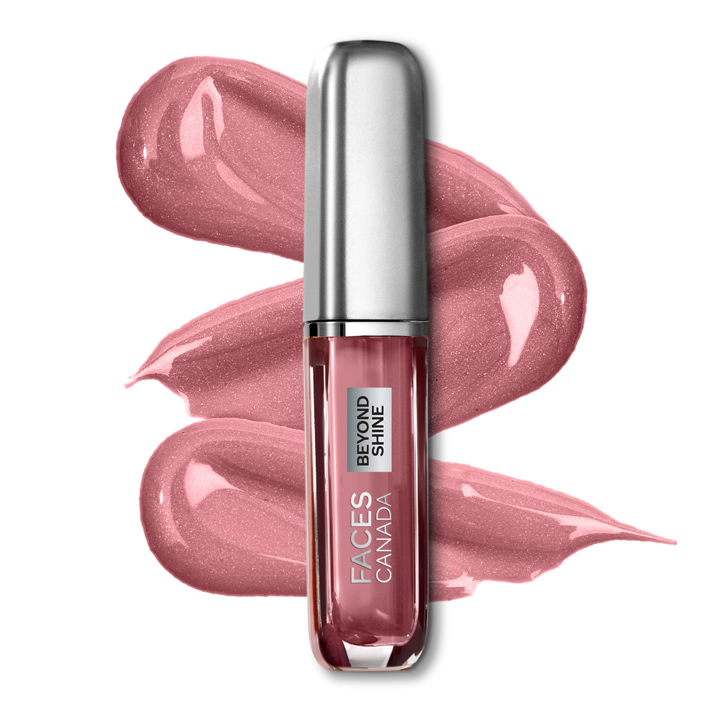 FACESCANADA Beyond Shine Lip Gloss - Baebe 03, 3.8ml | Lightweight Non-Sticky Lip Gloss for Glossy Plump Lips | 24H Hydration & Instant Shine | Vegan & Cruelty-Free | Perfect for Daily Wear, Parties & Special Occasions