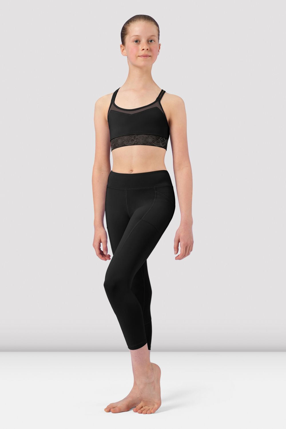 Girls Tahlia Camisole Crop Top - Soft Stretchy Summer Tank for Teens - Perfect for Beach, Pool & Casual Outfits
