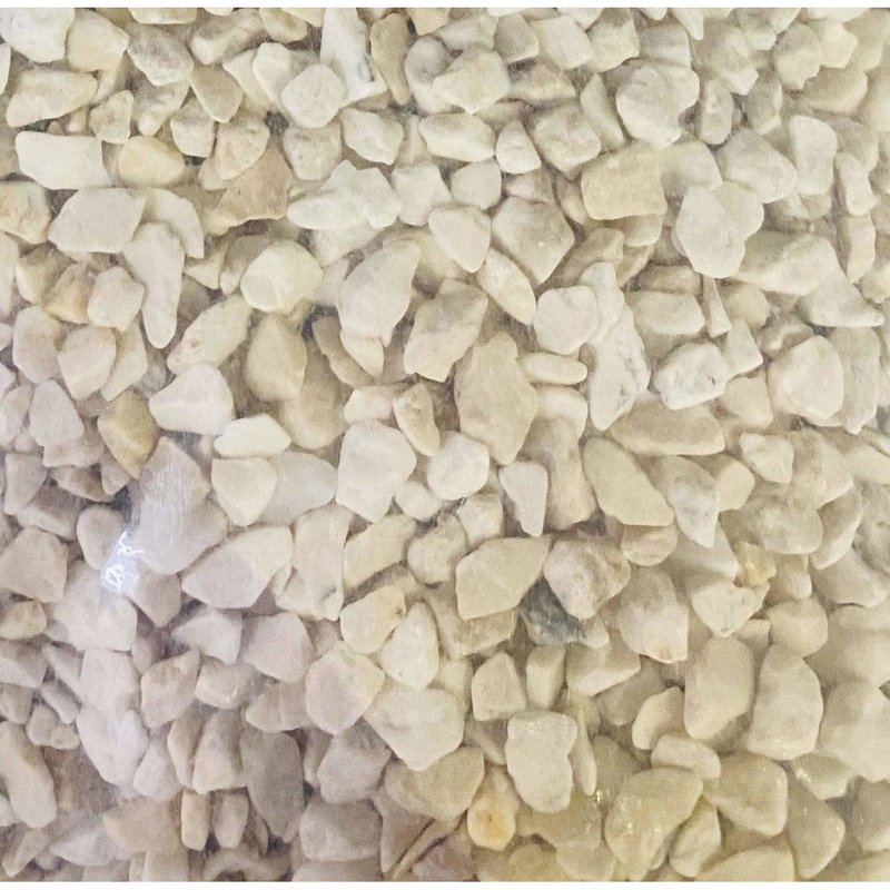 Aqua Natural Gravel Ice White 3-5mm - Premium Aquarium Substrate for Freshwater Fish Tanks, Betta Fish, Shrimp & Planted Aquascaping - Ideal for Decoration, Filtration & Healthy Aquatic Environment