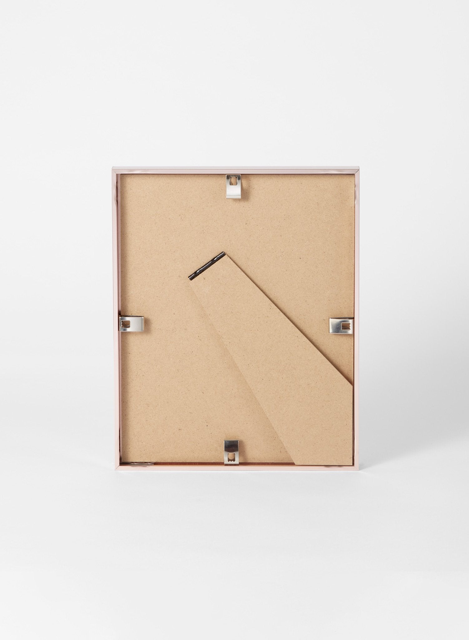 Elegant Rose Gold Metal Frame 5x7 Inches (13x18 cm) - Perfect for Wall Decor, Photo Displays & Home Office Aesthetics