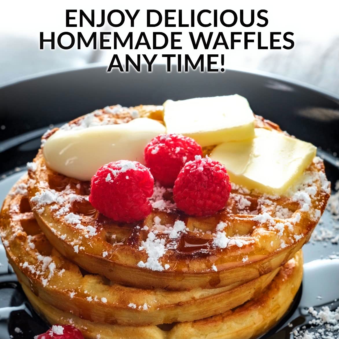 Nostalgia MyMini Electric Turkey Waffle Maker - Compact Appliance for Cranberry Shaped Waffles, Perfect for Breakfast, Kids Snacks & Holiday Parties