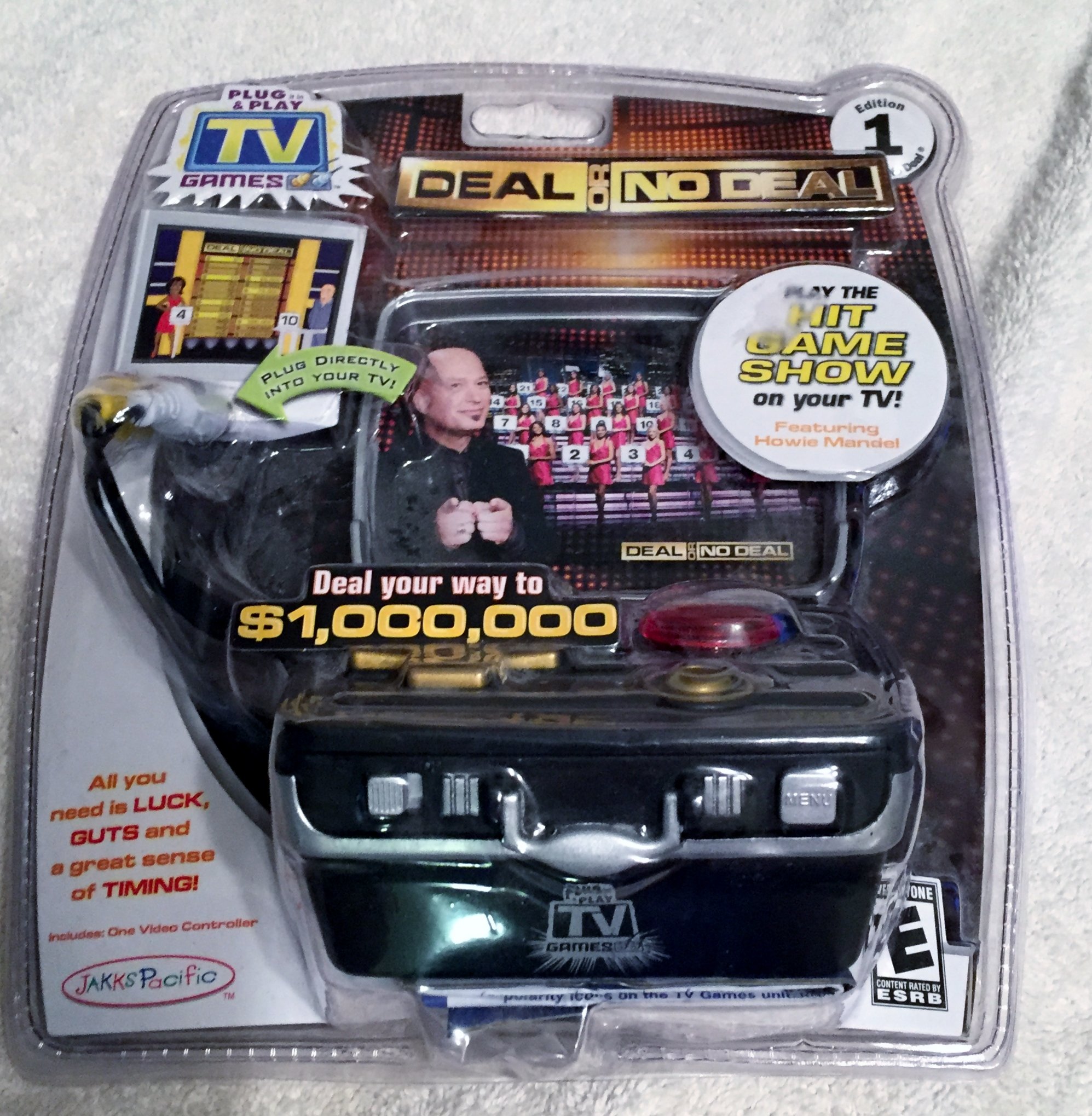 Jakks Deal Or No Deal TV Game - Interactive Family Board Game for Kids & Adults, Perfect for Parties, Game Nights, and Family Gatherings
